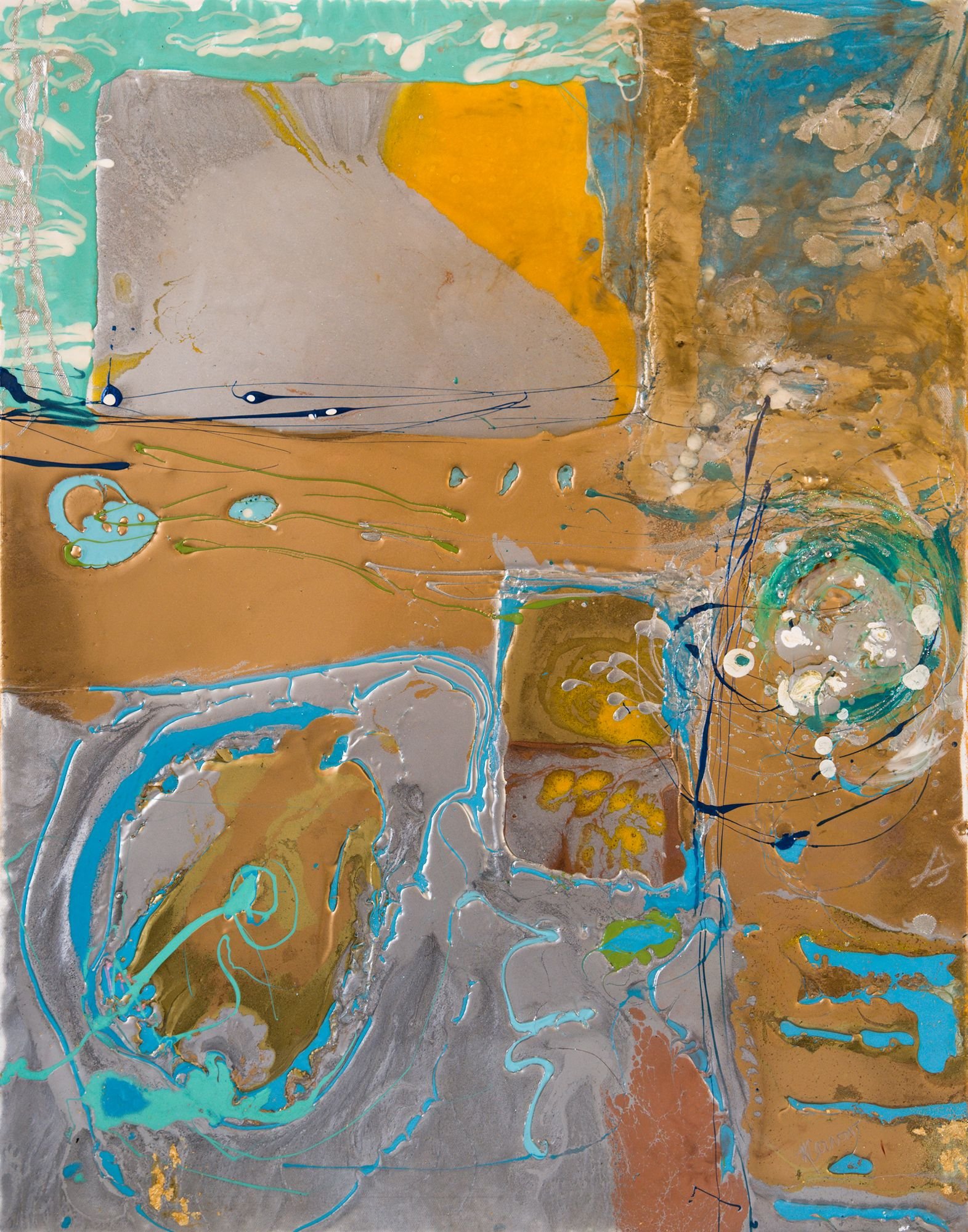 Turquoise Jewelry, 24" x 28" $525