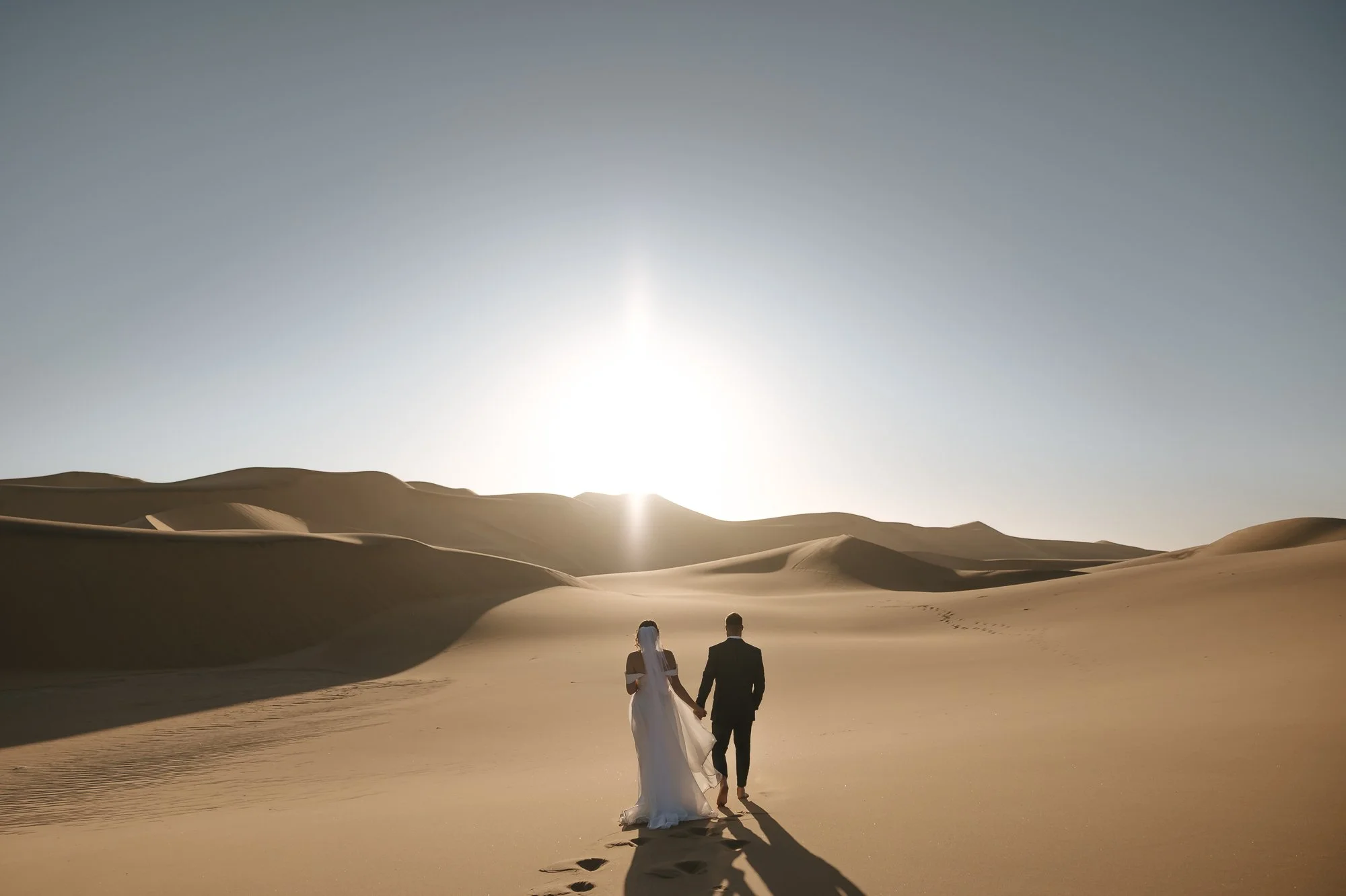 Namibian wedding in the desert by photographer Kobus Tollig