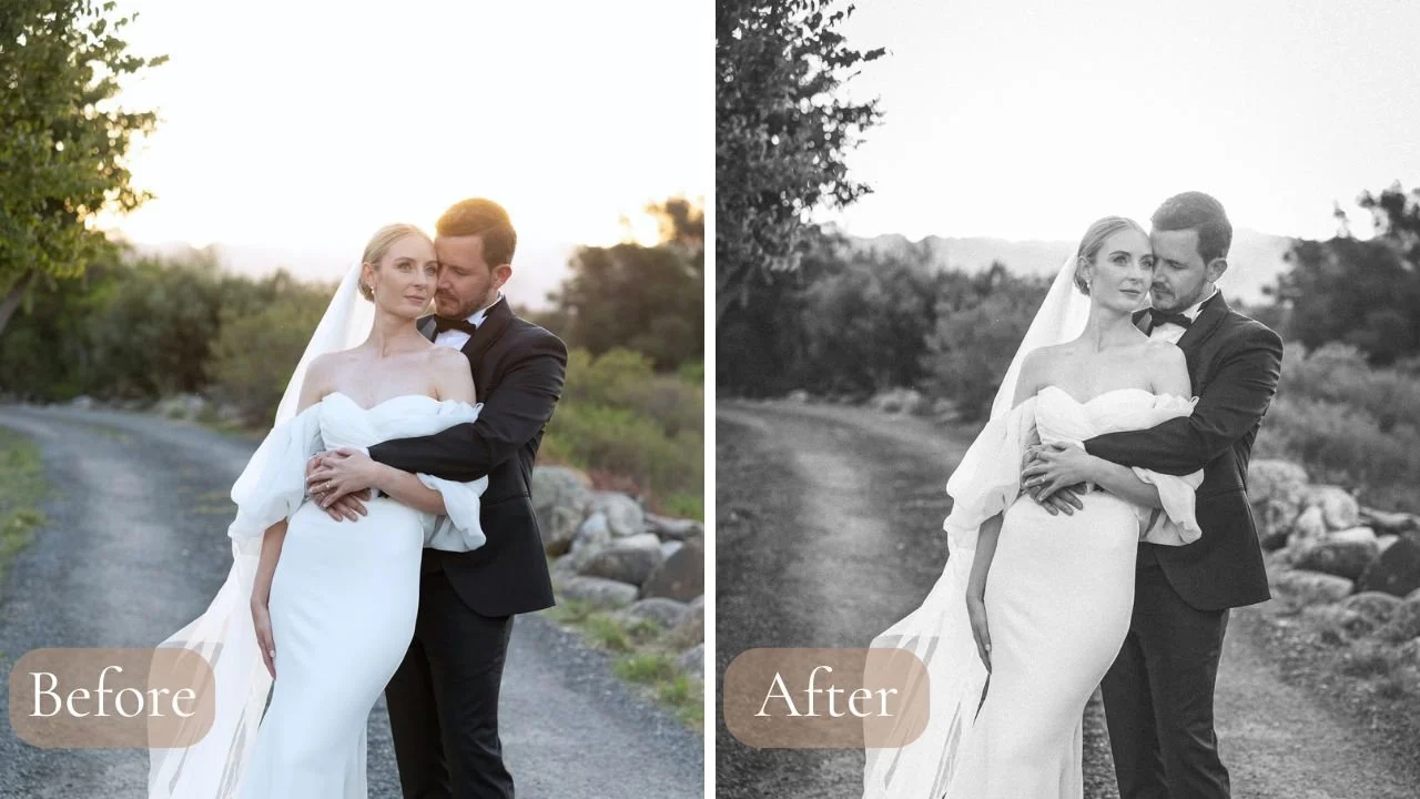 Timeless Lightroom presets for wedding photographers by Kobus Tollig