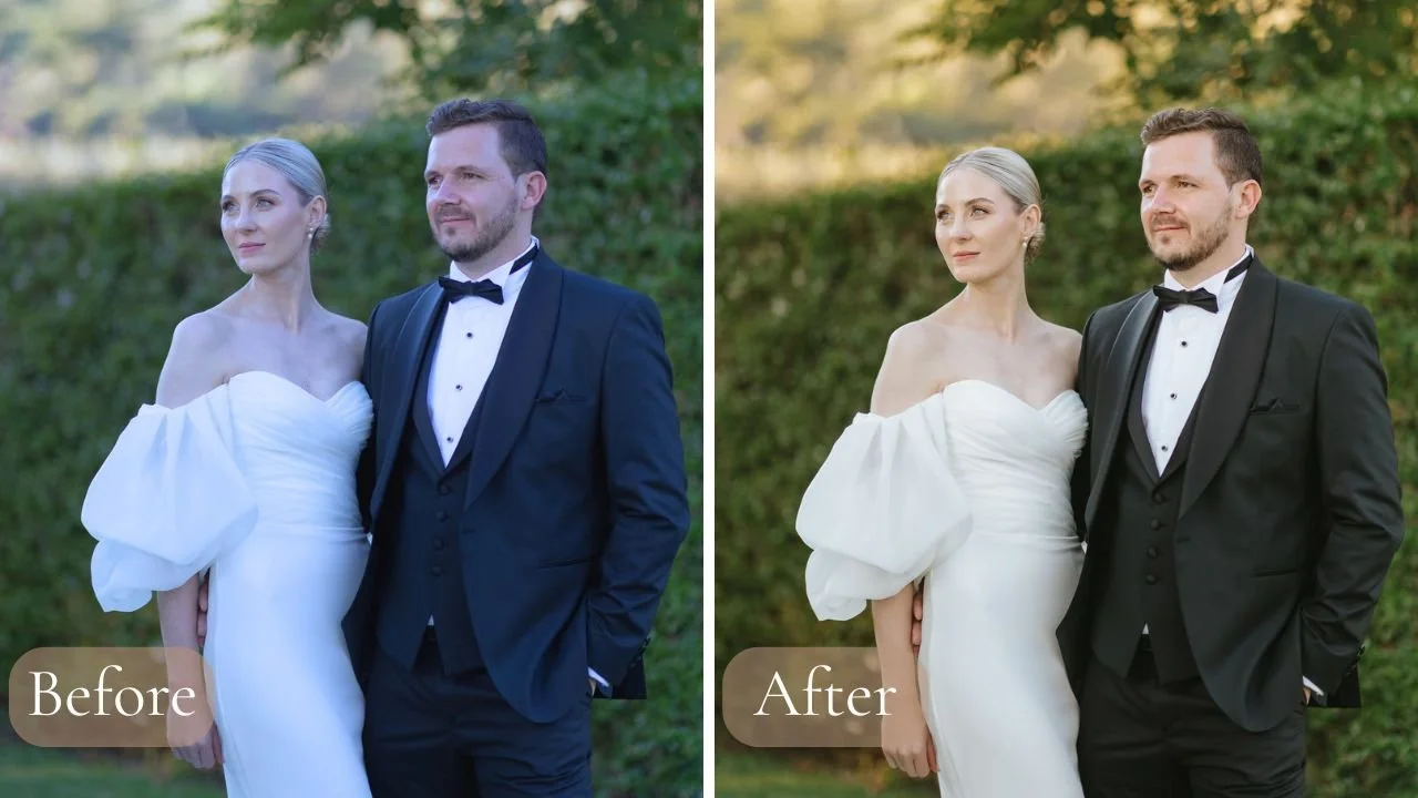 Timeless Lightroom presets for wedding photographers by Kobus Tollig