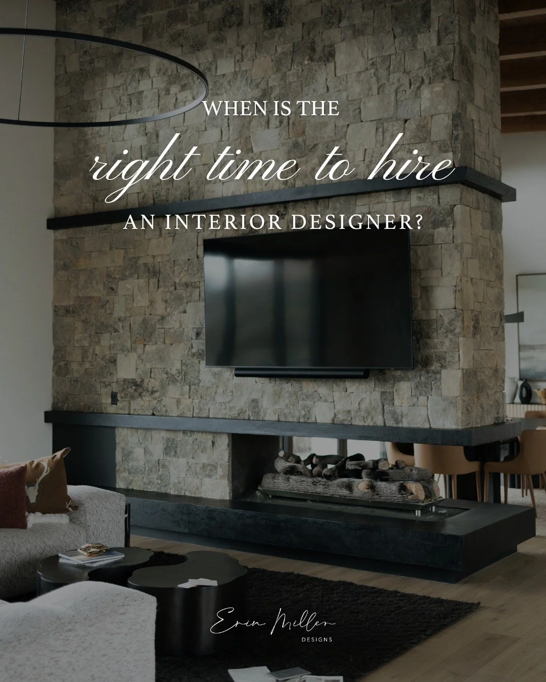 If you&rsquo;re wondering if it&rsquo;s &ldquo;too early&rdquo; to hire an interior designer&hellip;
It&rsquo;s probably not. 🤍

The best spaces are created when there&rsquo;s time to thoughtfully plan every detail.

#interiordesign #homedesign #cus