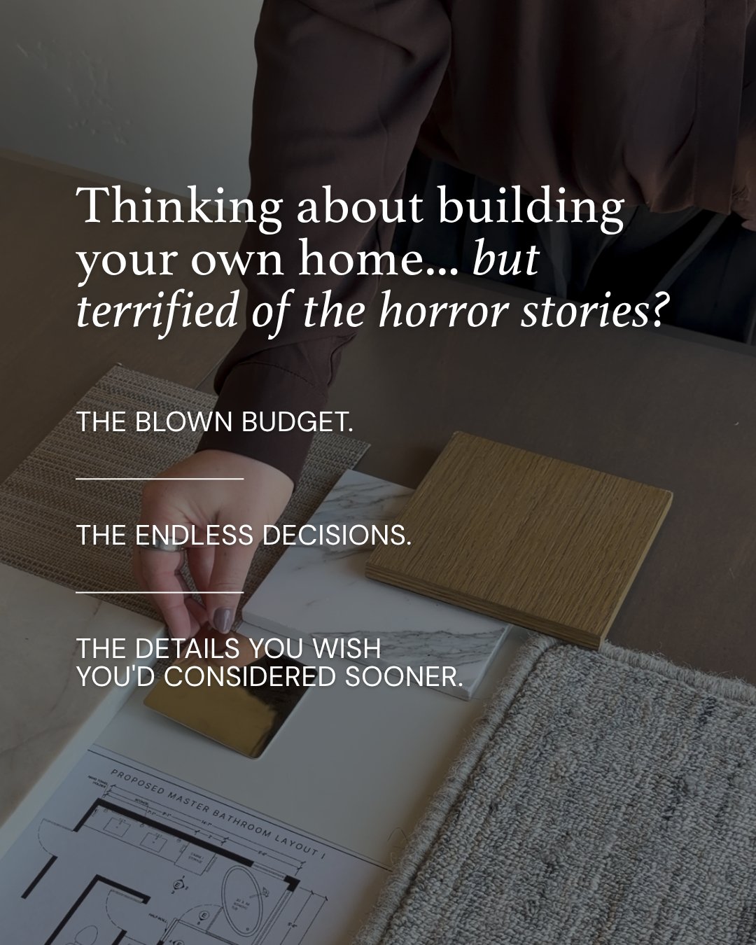 Thinking about building your own home but slightly terrified by all the horror stories? 👀

You&rsquo;re not alone. The process can feel overwhelming, but the right design team can make all the difference. From the big-picture vision to the little de