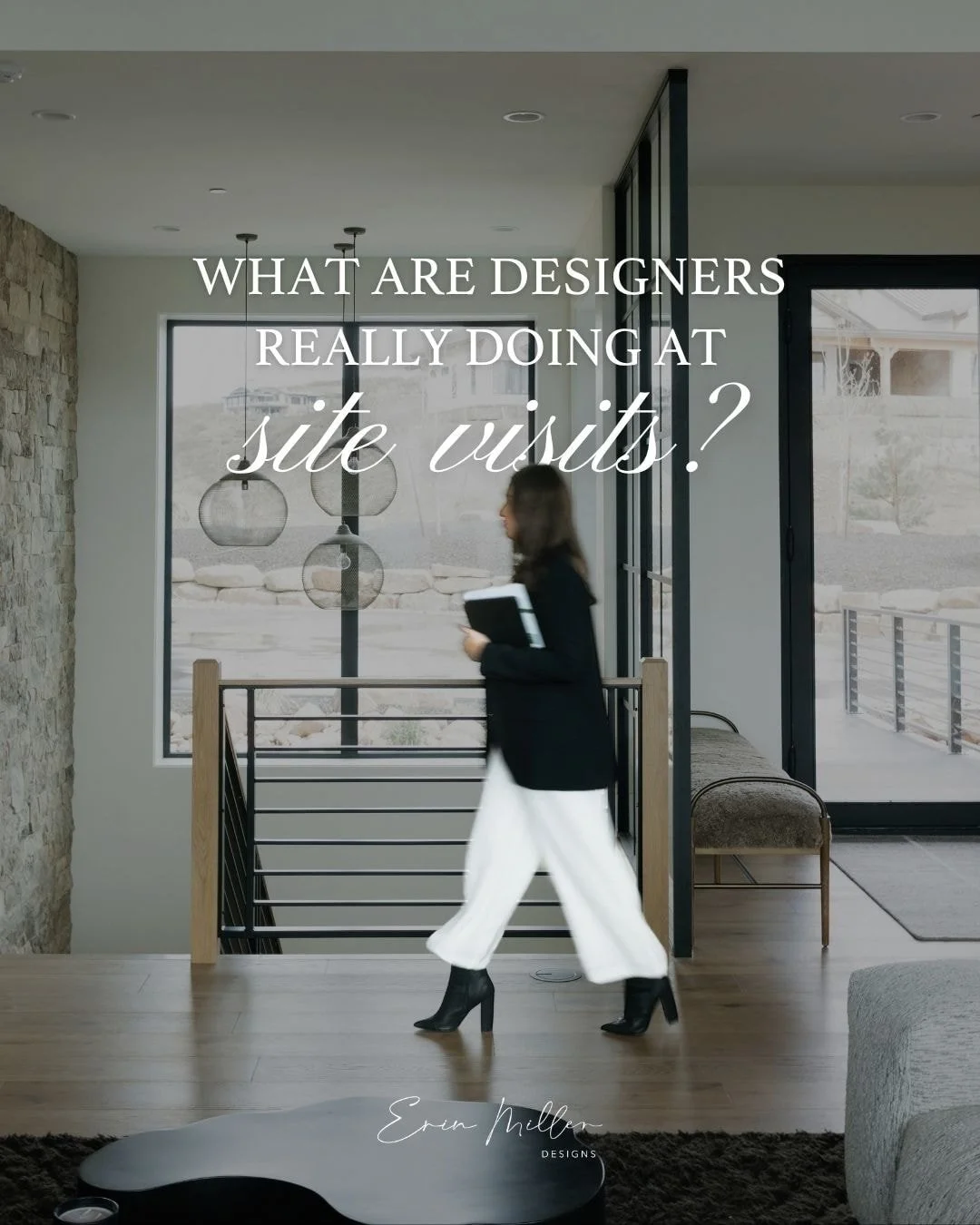What are designers really doing at site visits? A little bit of everything. 😉

#interiordesign #SanDiegoInteriorDesigner #virtualinteriordesign #3drenderings #interiorrendering