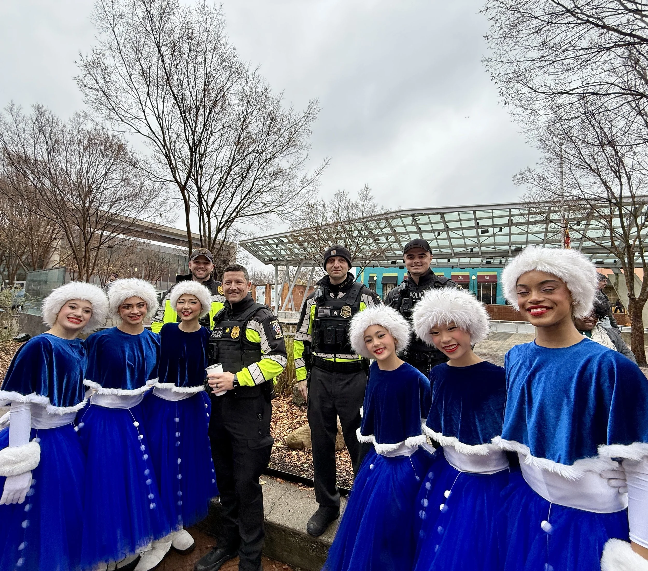 dancers at the parade
