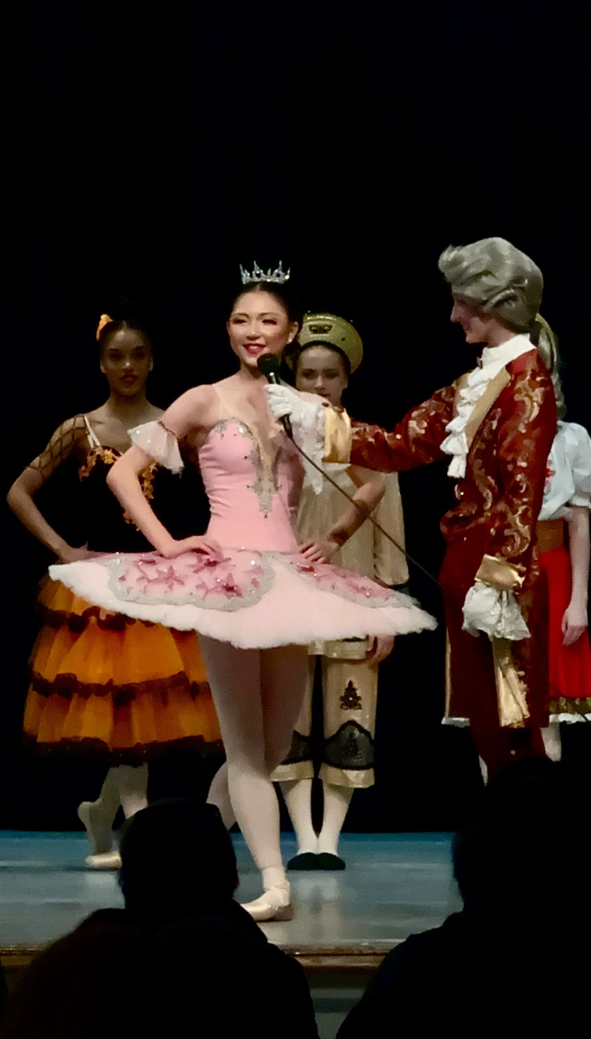 after show Q & A with the dancers