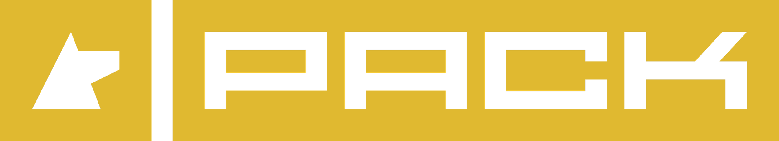 The image features a logo with the word 'RATCH' in a bold, black font on a yellow background, with a stylized triangle to the left of the text.