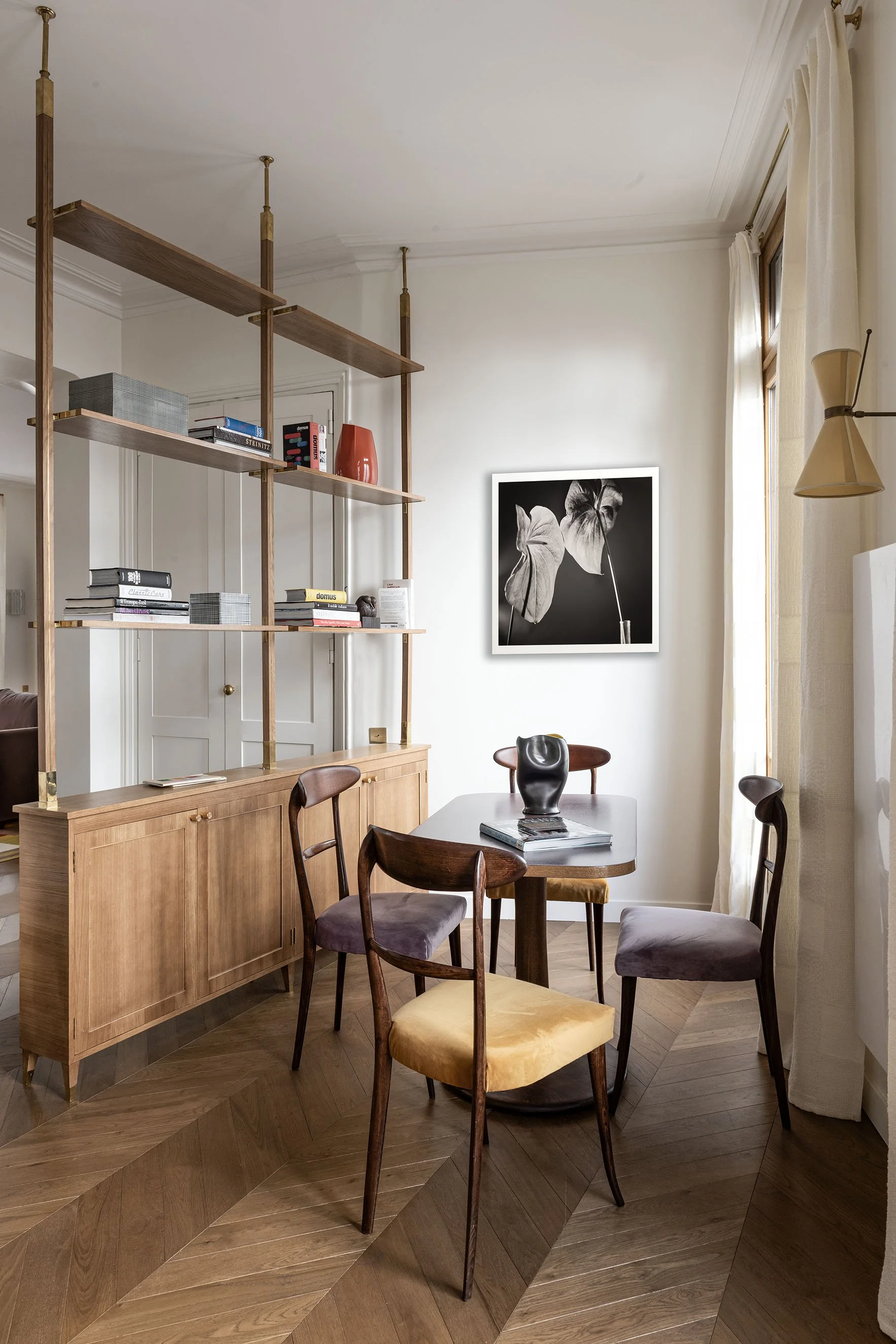 11- Paris Haussmannian building library