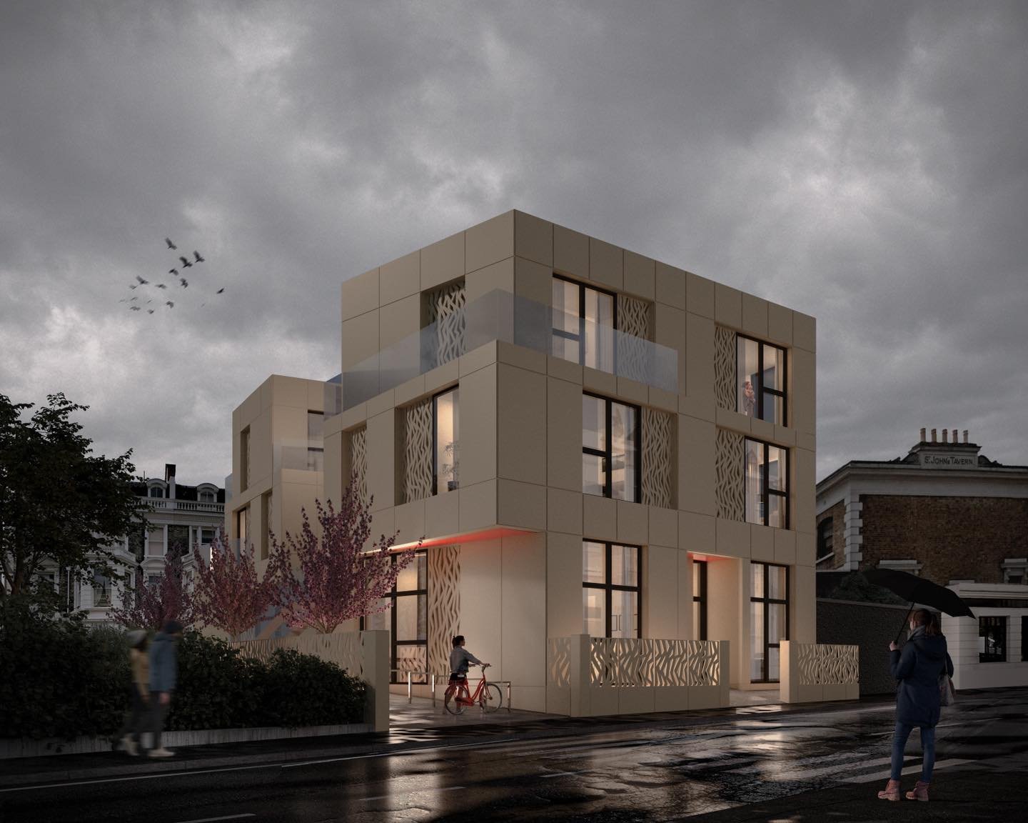 St John&rsquo;s Grove, London

Very happy to share the external visualisation produced for Slab Design Union for their gap site proposal in London. We particularly enjoy using colour in our visuals to focus your attention to a specific area of the im