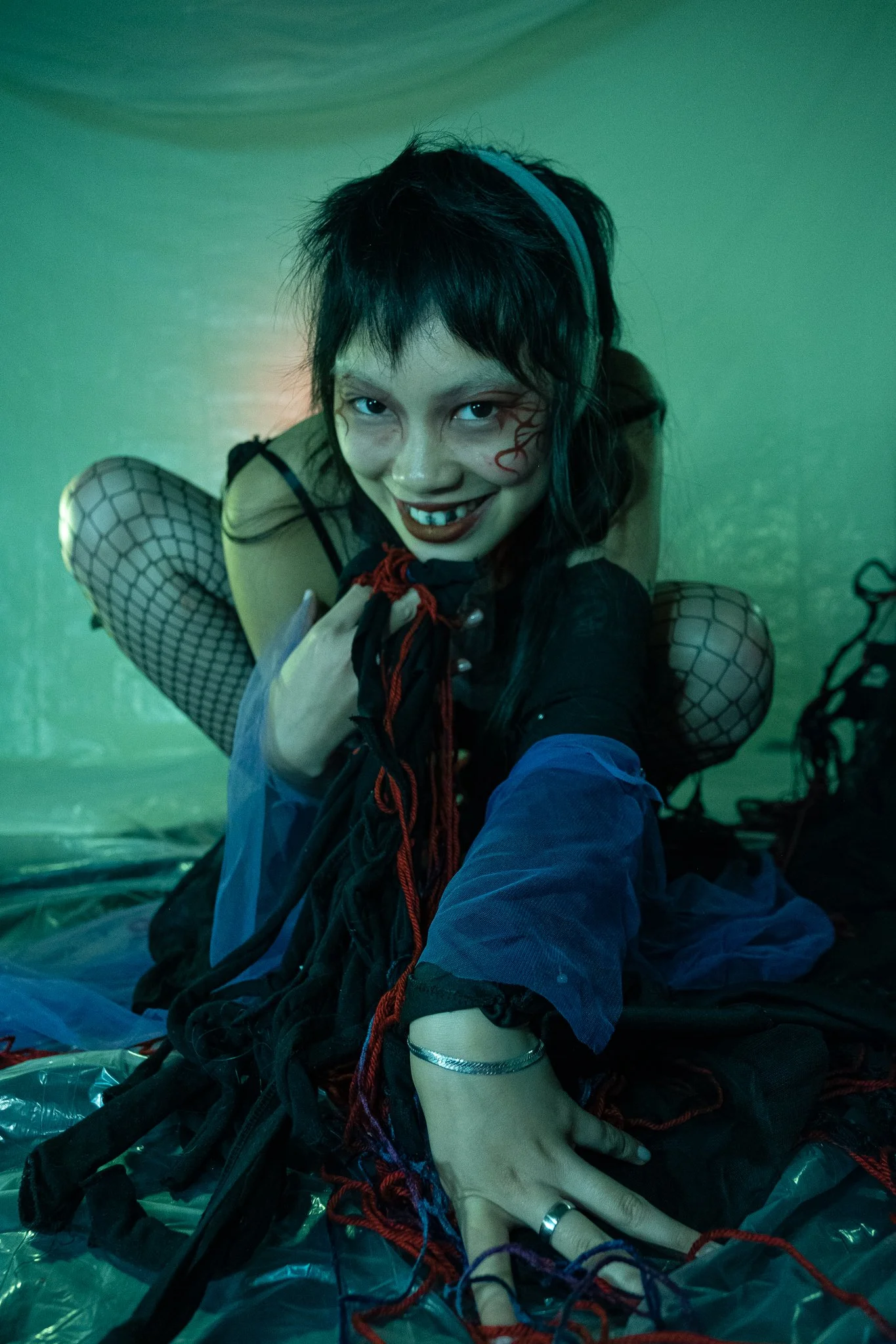 2022, editorial makeup by Lina Jolie, styling by Lina Jolie and Sav Huddleston, photographed by Sav Huddleston