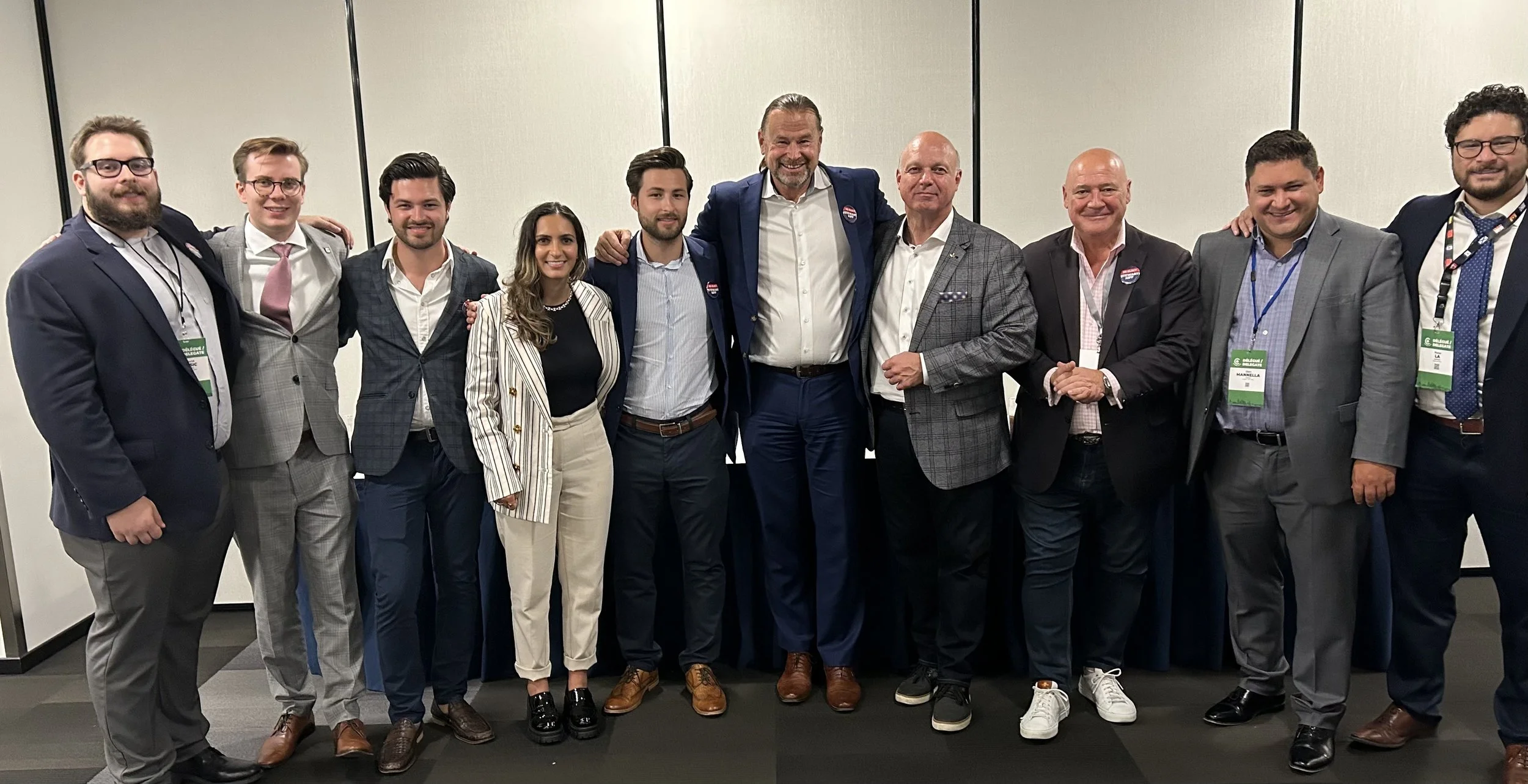 Some of the incredible volunteers who supported my National Council reelection campaign in Quebec City, September 2023.