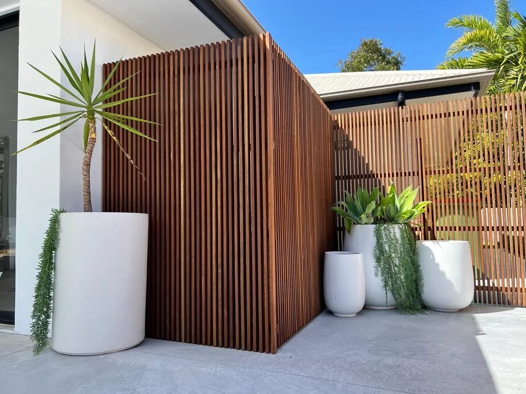 Prefab Hardwood Screens for Privacy & Style — KOSNY.
