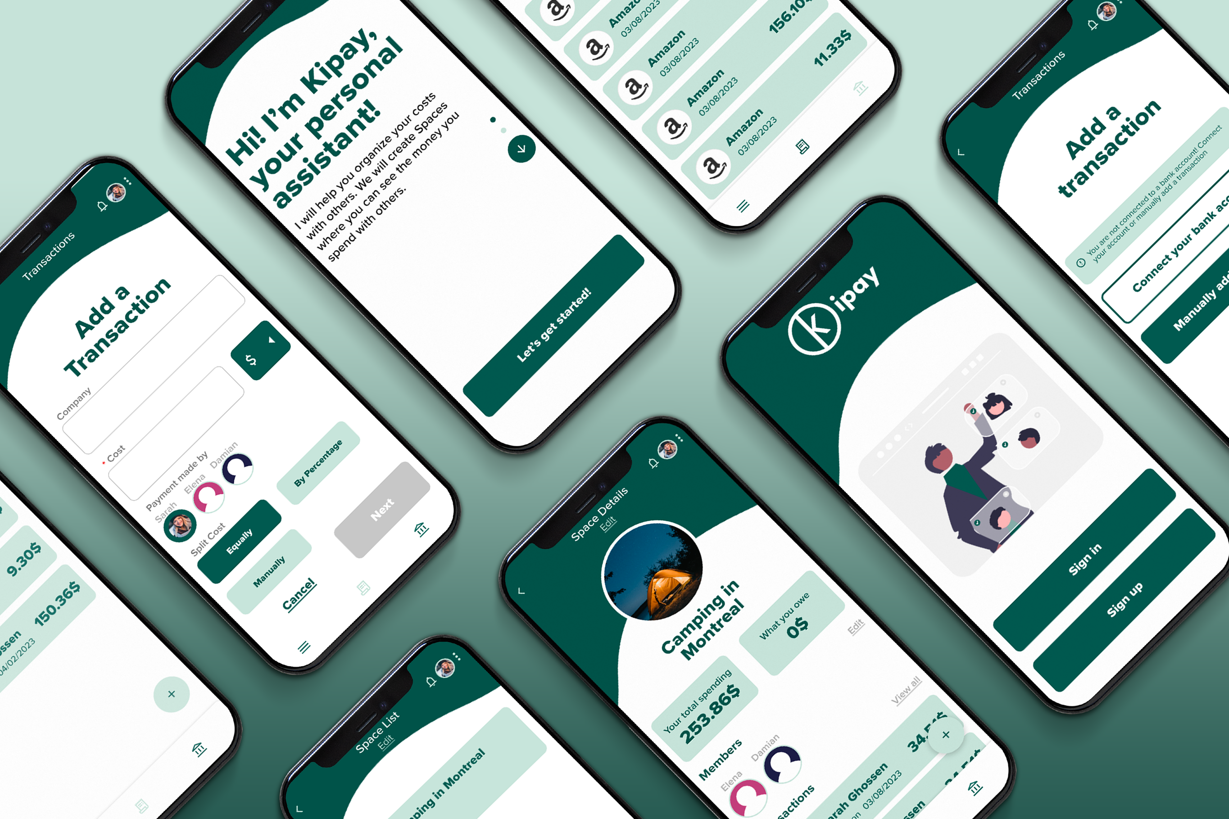 Kipay: A budget sharing app