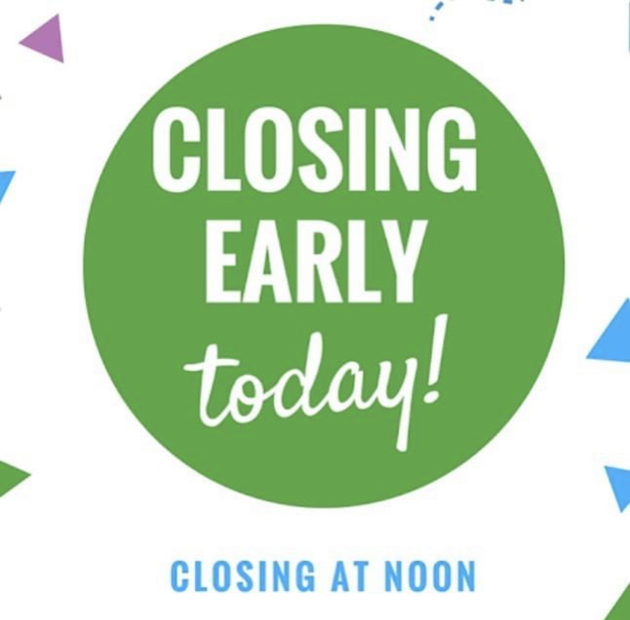 Closing at Noon