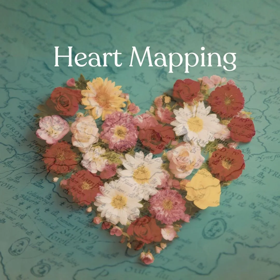 Heart Mapping with Loose Parts Collage - April 3, 2027