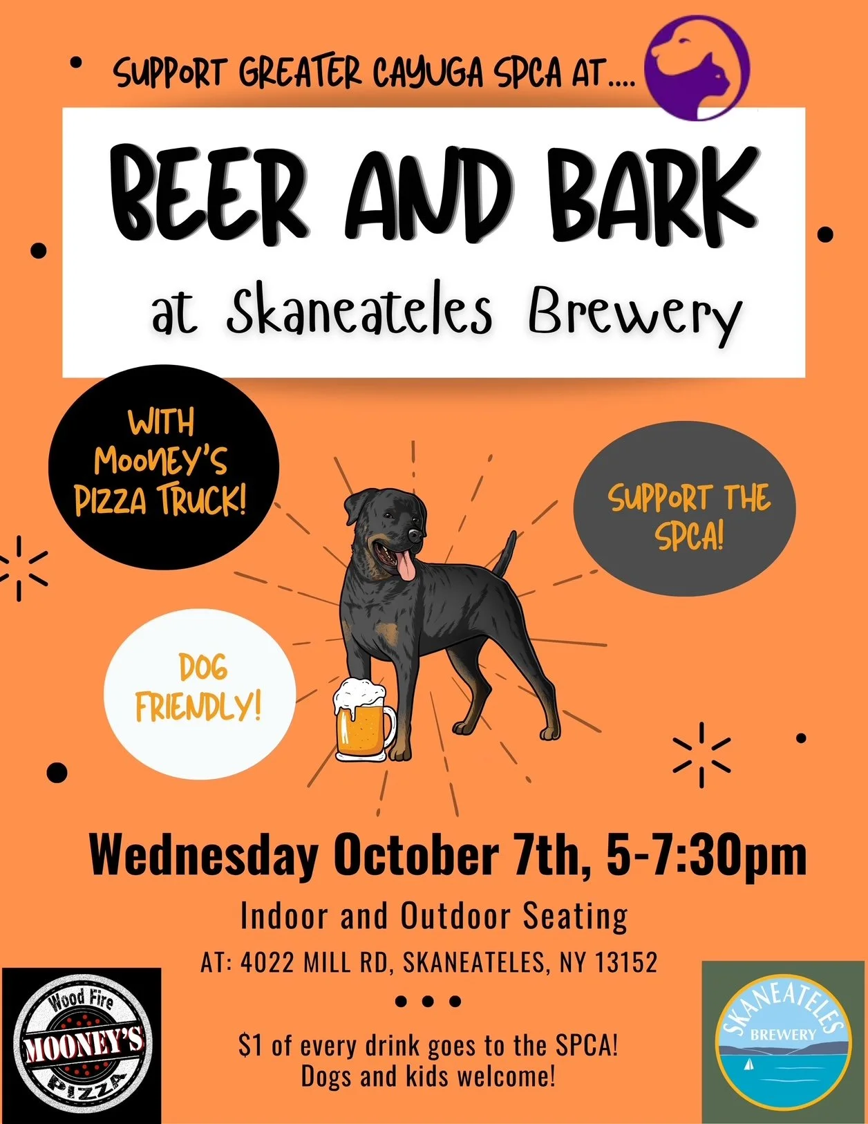 SPCA Bark and Brew fundraiser