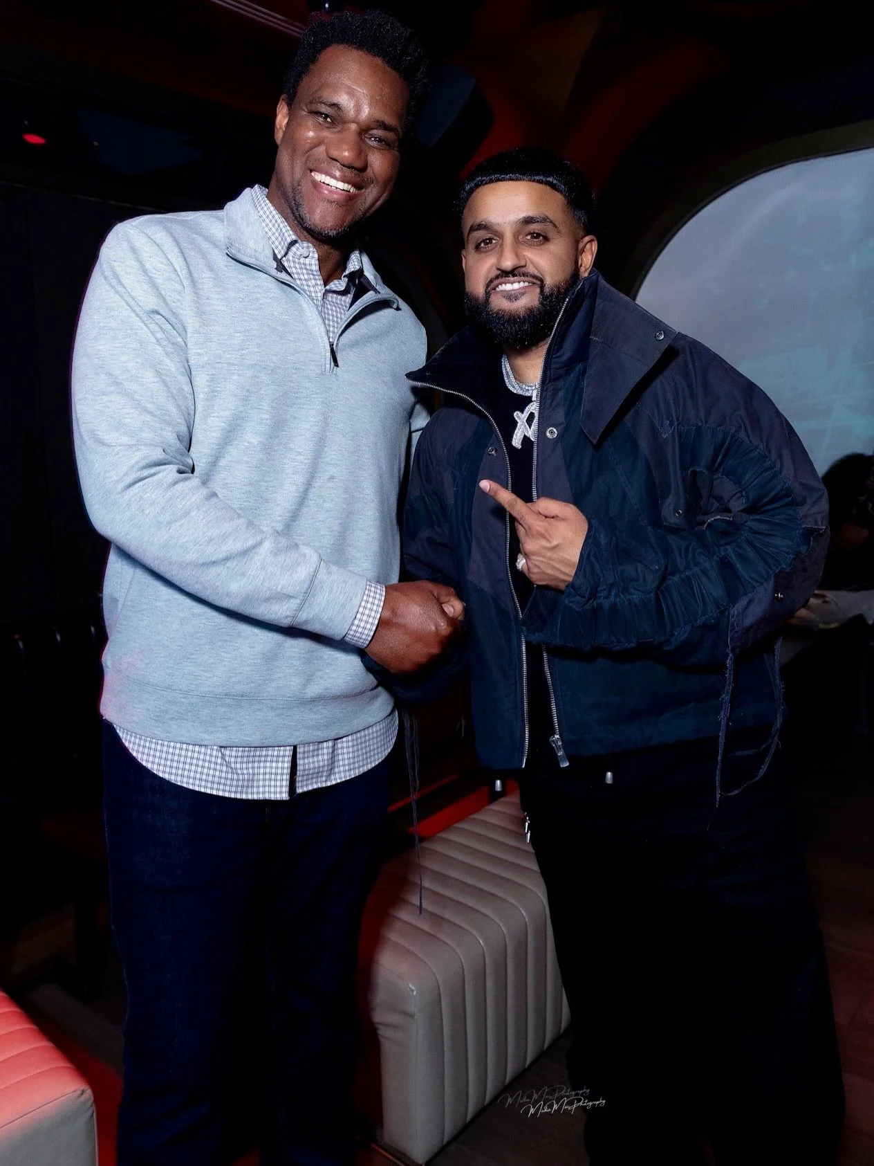 Shout out our CEO @mrmillerr and to @nav for pulling up and bringing that energy to @aura57nyc for the &ldquo;Trimski&rdquo; release.