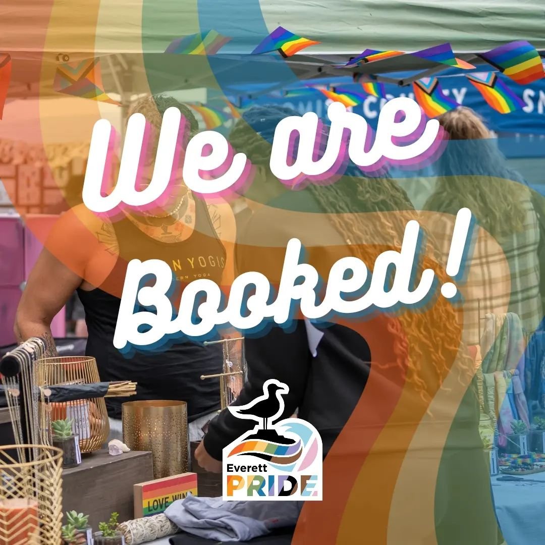 Everett Pride is fully booked for VENDORS and FOOD TRUCKS!!

Thank you all for your love and support to participate in our 2nd Annual Block Party, it means the world to us and we can't do this without you 💖

We will be having 80 vendors and 14 food 