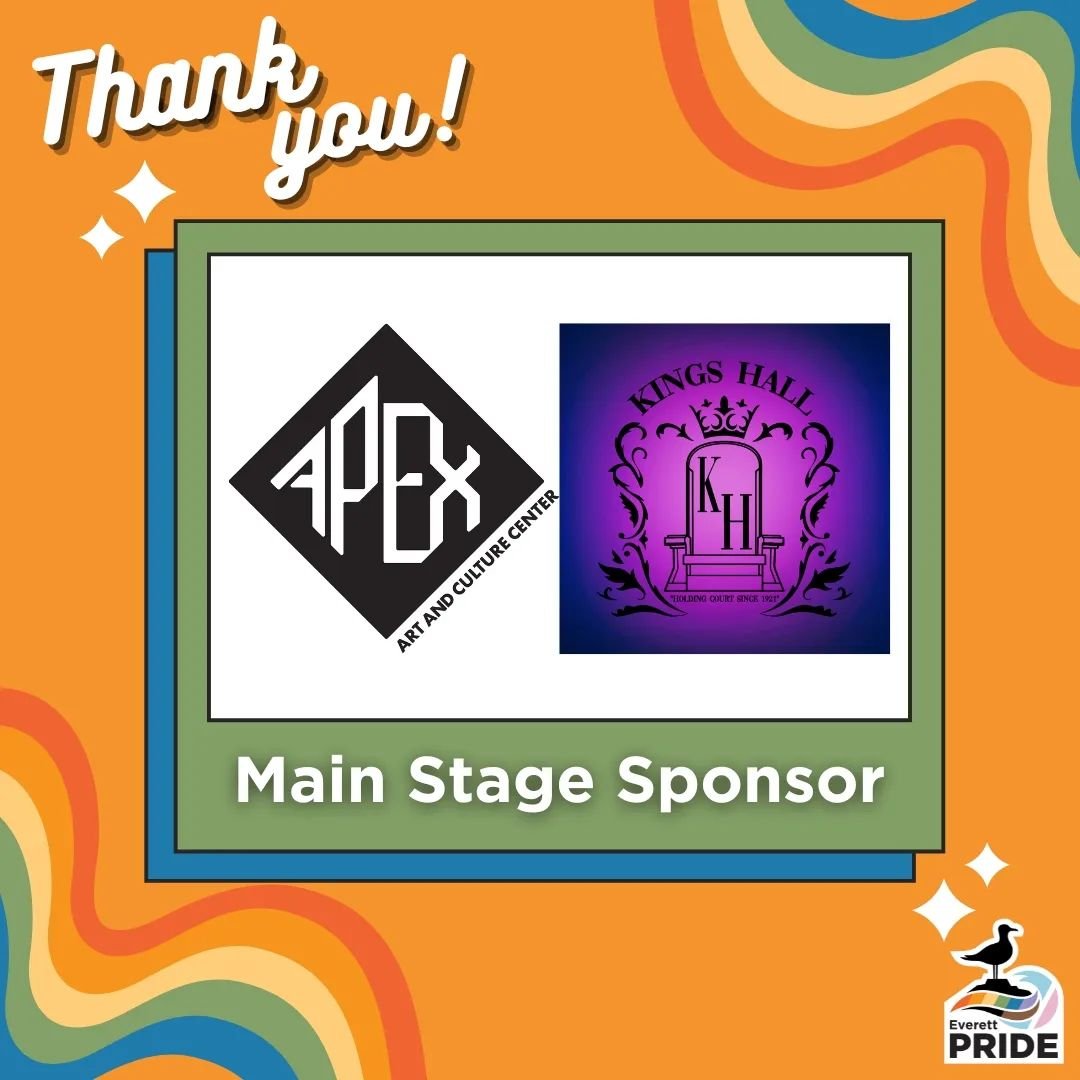 We are proud to present our Main Stage Sponsor @apexartandculturecenter @kingshalleverett !!!

Kings Hall at APEX is the ultimate destination for music and entertainment in Everett! Be sure to stop by and check out their vibrant fusion of history, ar