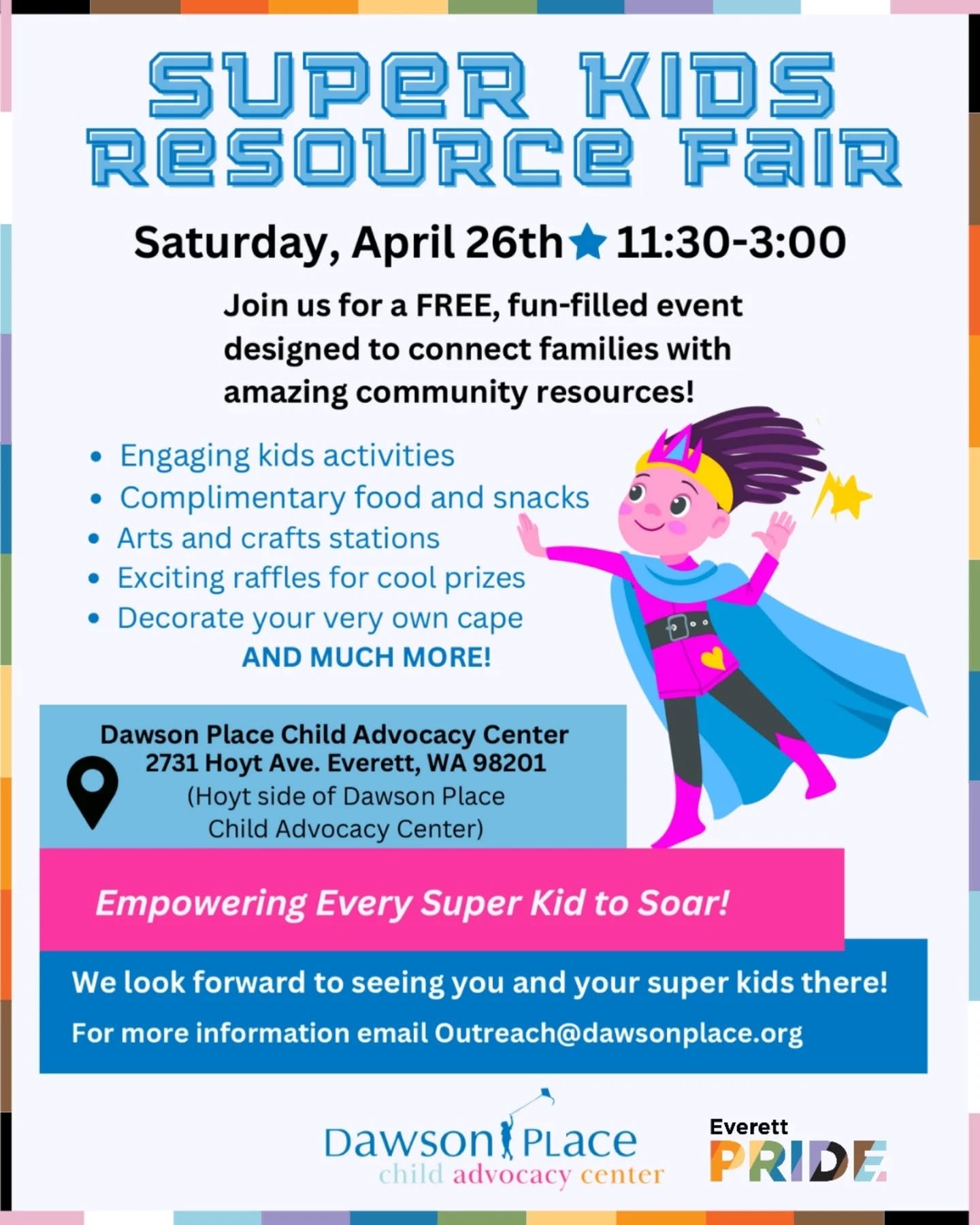 We are super excited to be tabling at @dawsonplacecac Super Kids Resource Fair for the second time next Saturday.
One of our goals is to be a resource and connection point for multiple parts of our community. Looking forward to seeing all the famil