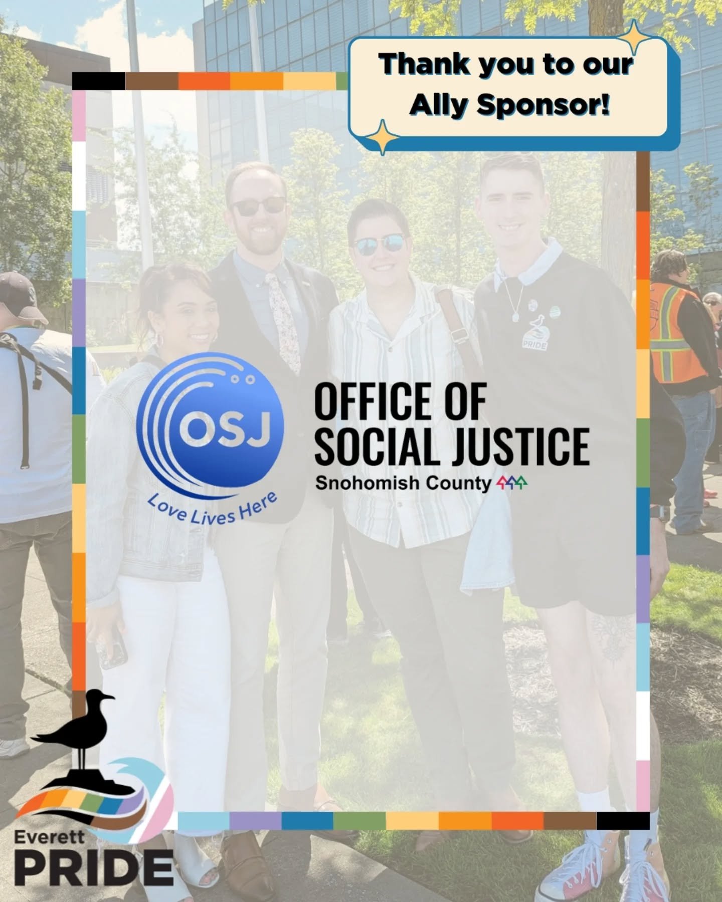 Thank you to the Office of Social Justice of Snohomish County for your continued support and mission to make Snohomish County a more welcoming and inviting community.
Established in 2020 by Snohomish County Executive Dave Somers, the Office of Socia