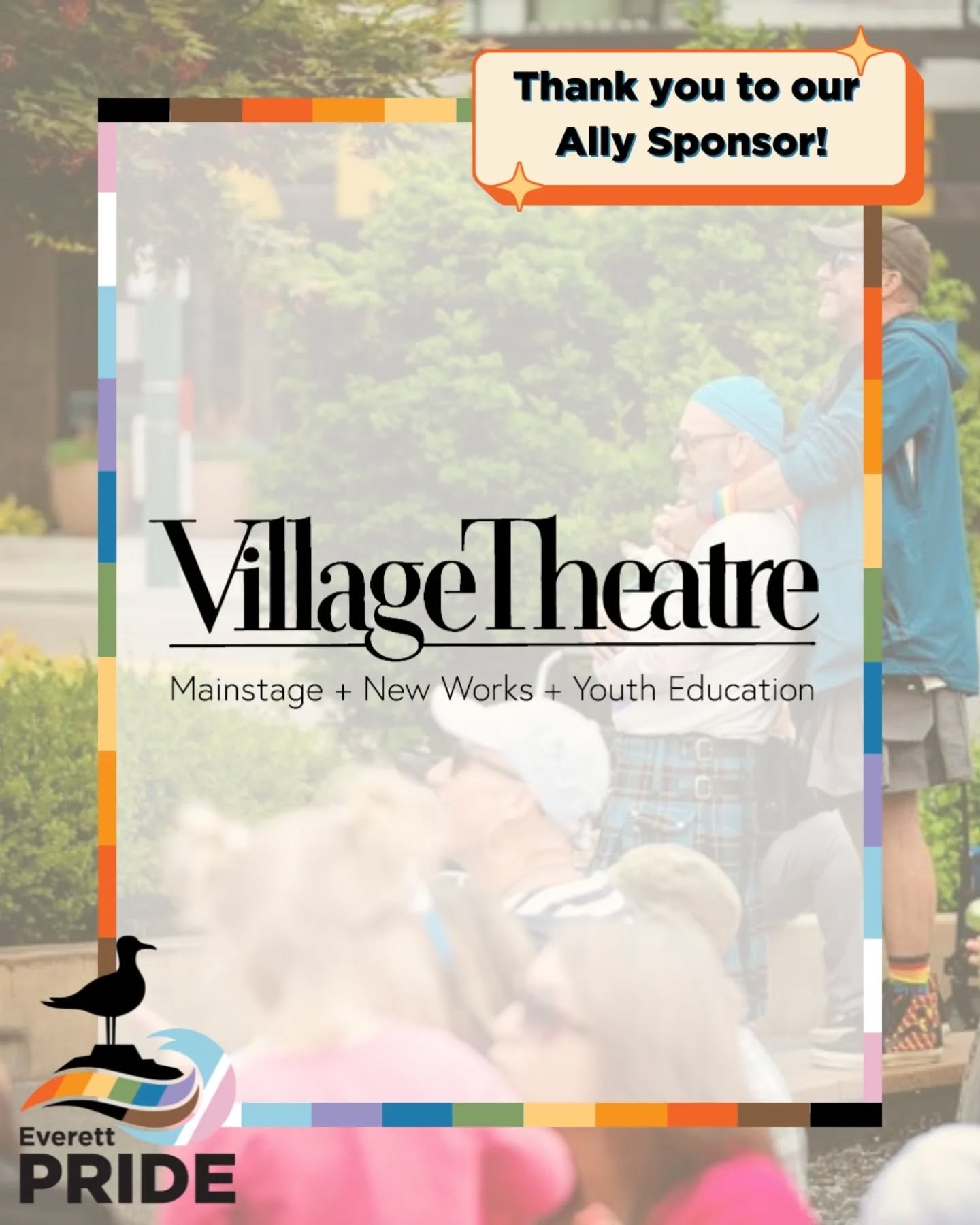 Thank you to @village_theatre for your continued allyship and support!
Village Theater is a Leading Producer of Musical Theater on the West Coast. Get Your Tickets Today! All the Broadway Quality, No Big City Fuss. See Shows in Issaquah and Everett.