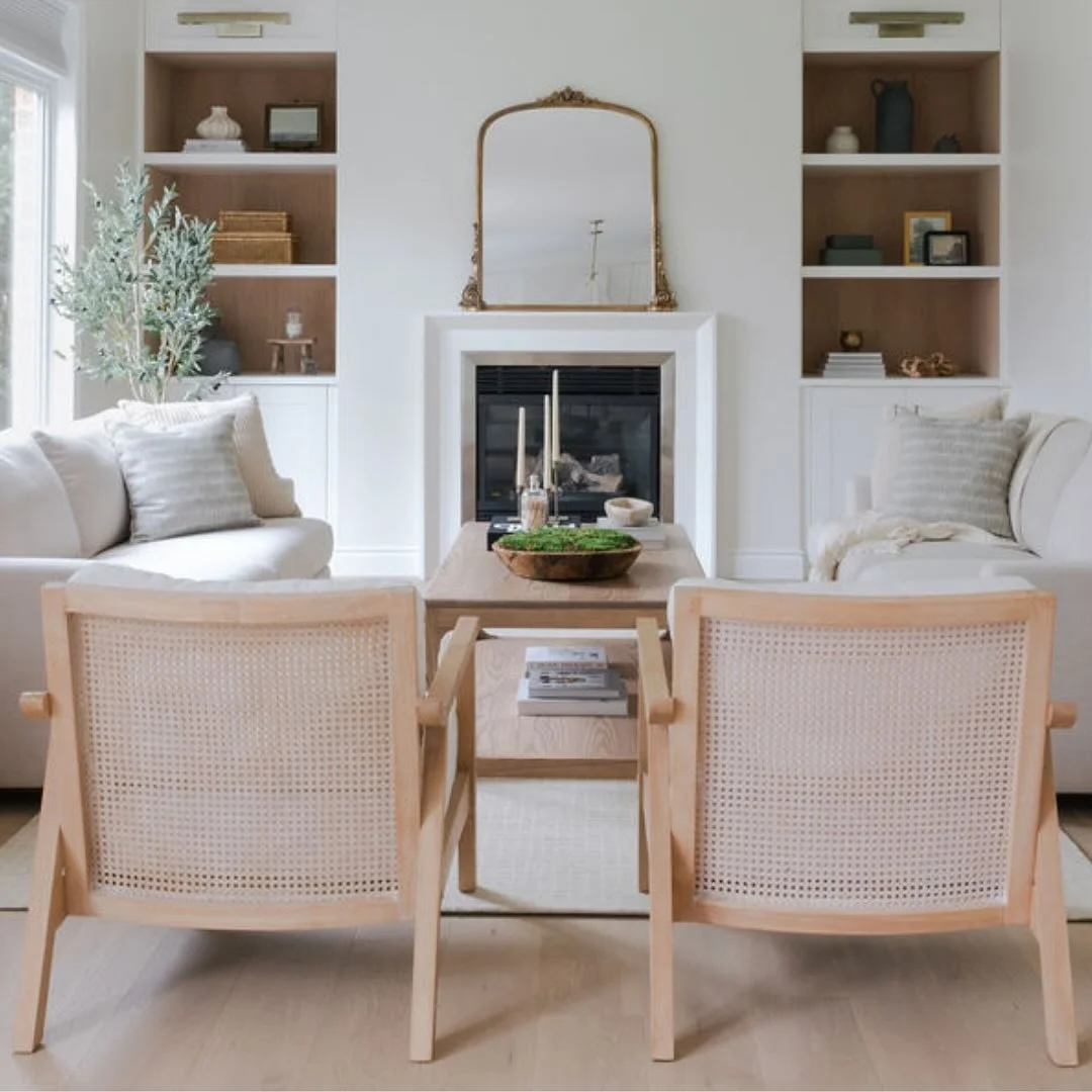 Everyone loves a before and after but we prefer the after/during/before. 😉

Our clients were looking for a complete renovation of their living room and kitchen. Our goal was to create a harmonious blend of elegance and functionality. A sleek, modern