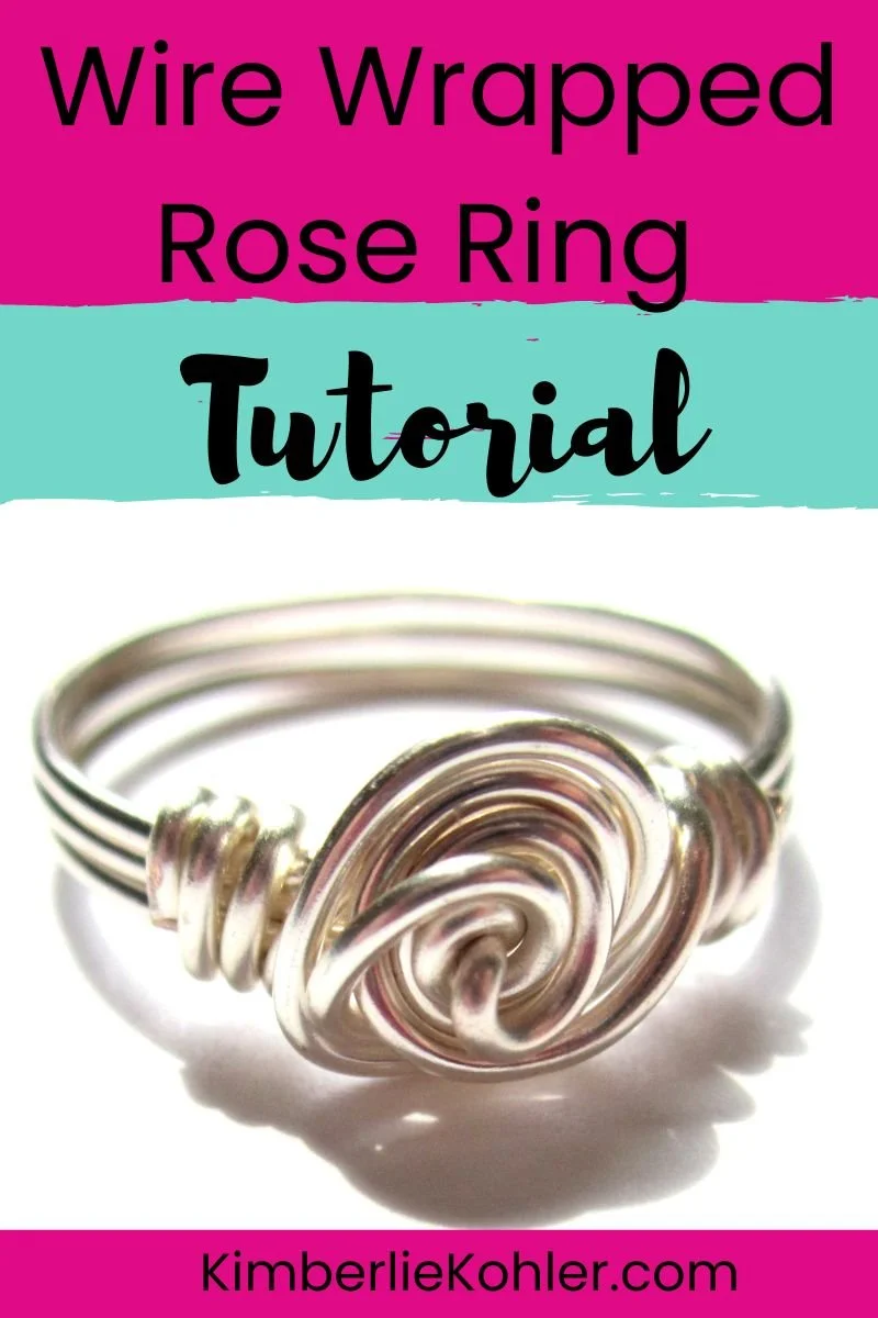 Craft How To Make A Wire Rose Ring Jewelry Making Supplies For