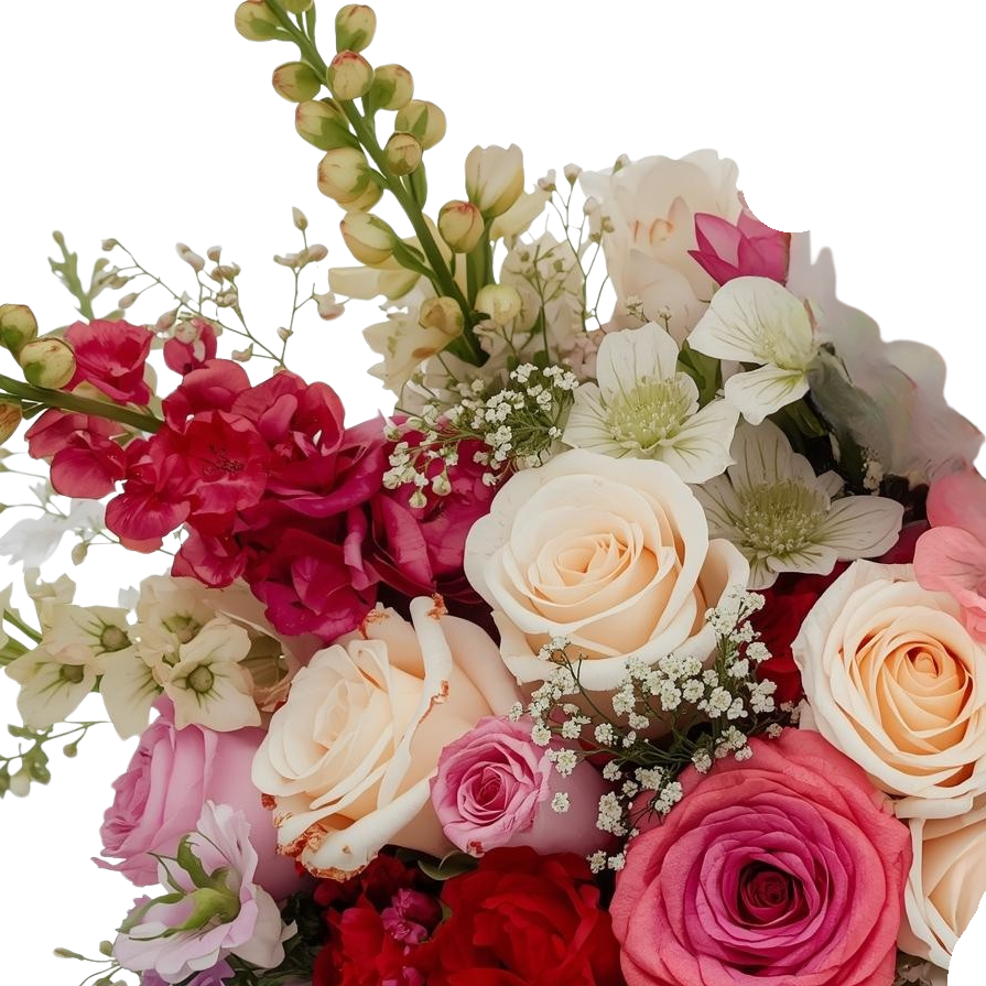 Valentines Wrapped  Bouquet (mini)