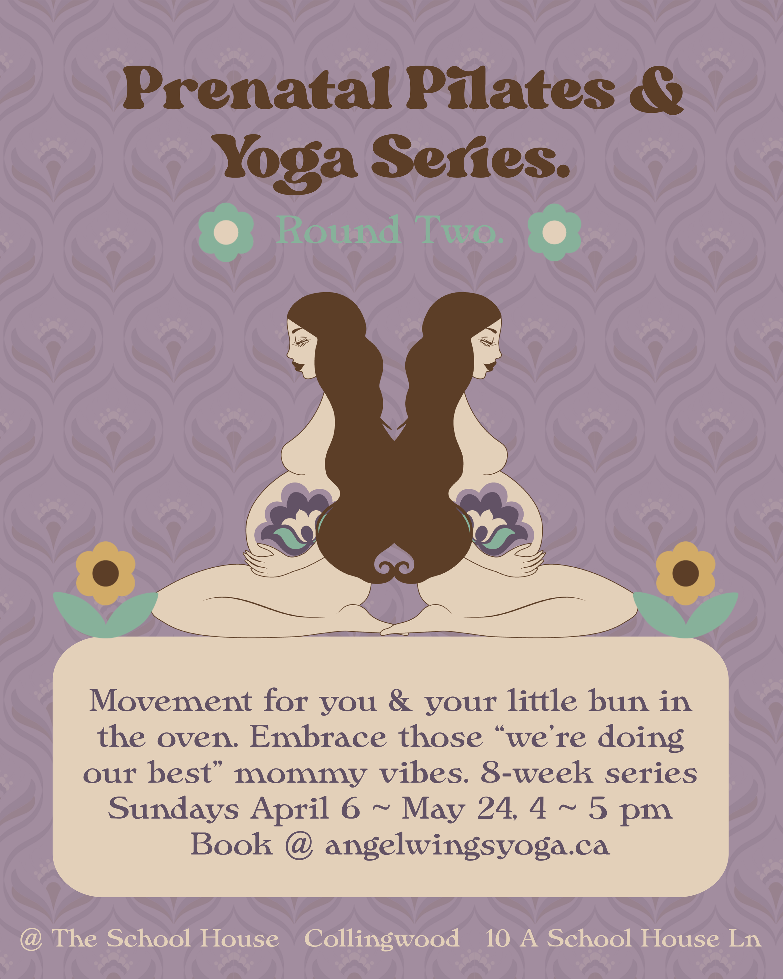 Pre Natal Pilates and Yoga: Round TWO