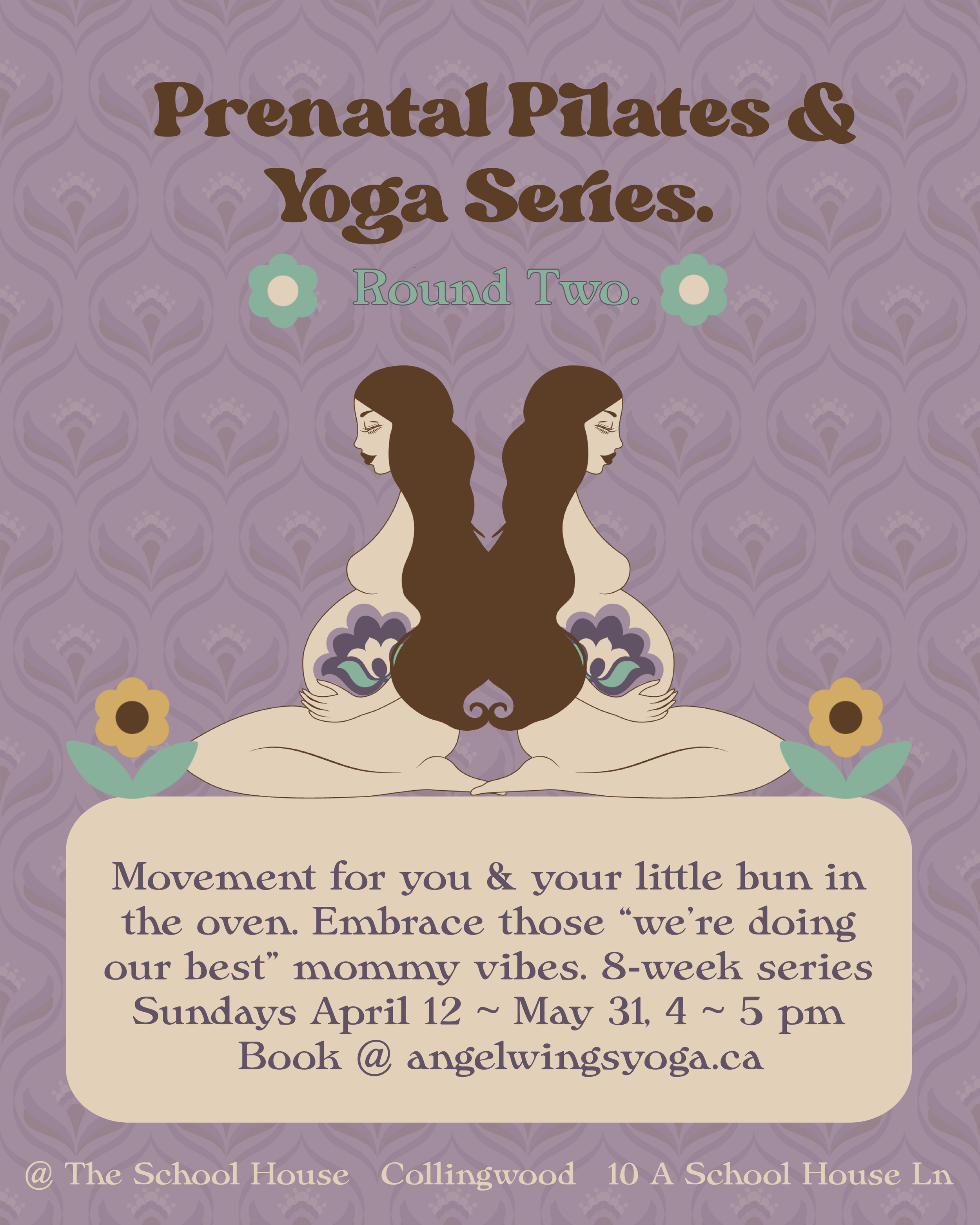 Pre Natal Pilates and Yoga: Round TWO