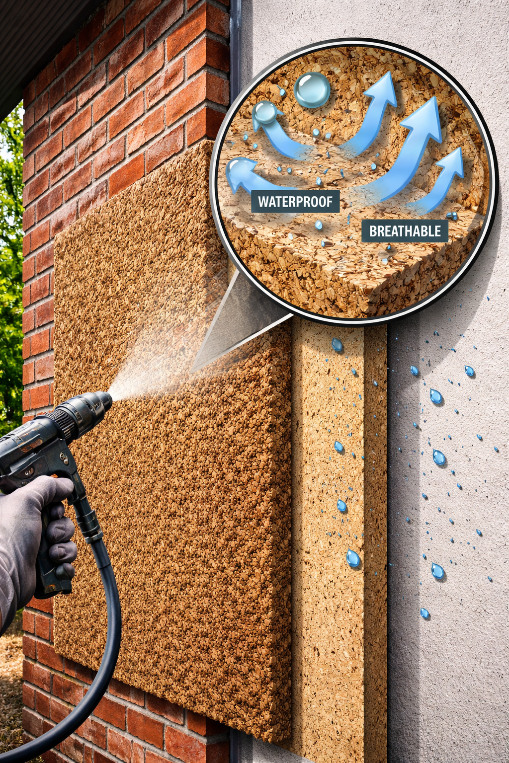 Waterproof Breathable Exterior Coating