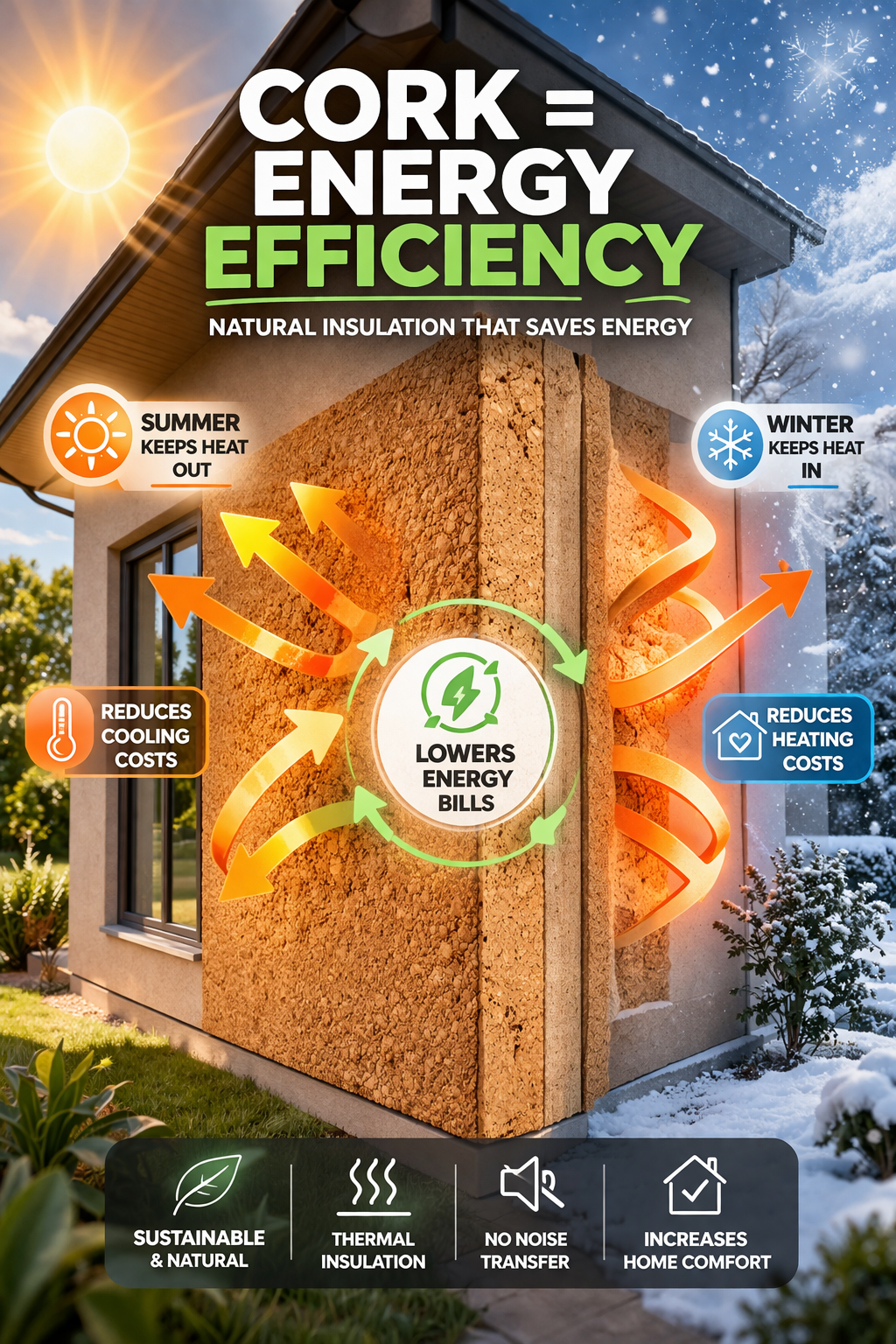 Energy Efficient Exterior Wall Coating