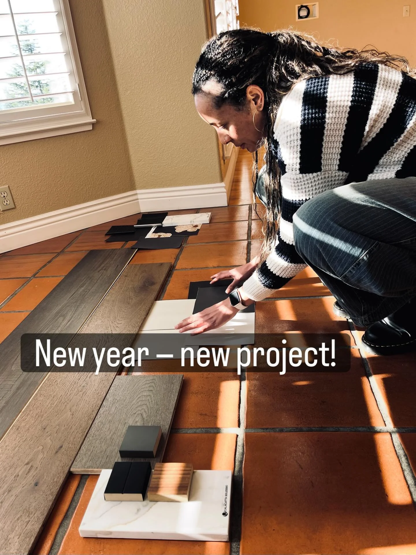We started off the new year with a brand new project, and spent the afternoon walking our client through materials and designs for their new family home. It is always an honor to be entrusted to craft of a family&rsquo;s dream home, and we make each 
