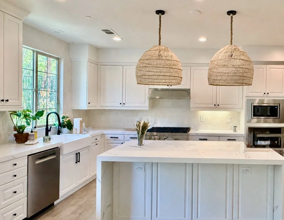 We&rsquo;re excited to give you a peek behind the scenes and into the everyday life of a nearly completed coastal-inspired renovation, which was mostly designed virtually and with a tight timeline! Designing homes that feel like vacation retreats is 