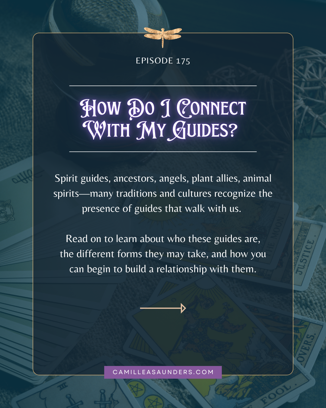 How do I connect with my guides?