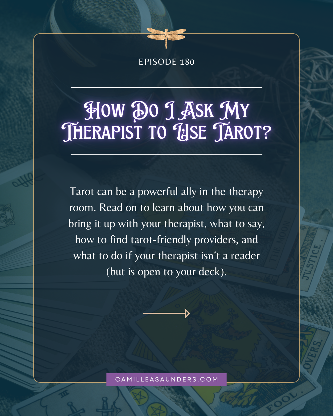 How do I ask my therapist to use tarot?