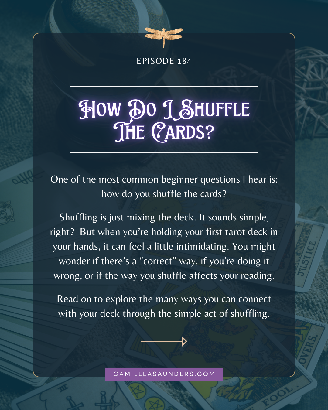 How do I shuffle the cards?