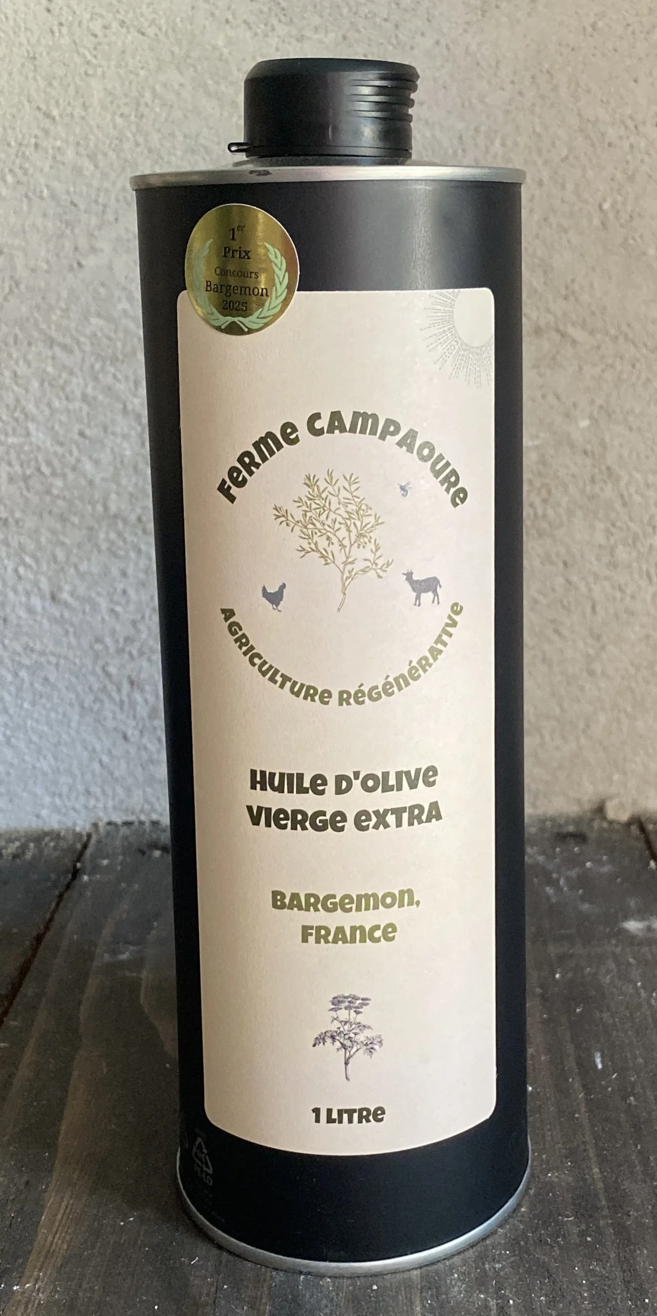 Extra Virgin Olive Oil 2025 Harvest 1 Liter Tin