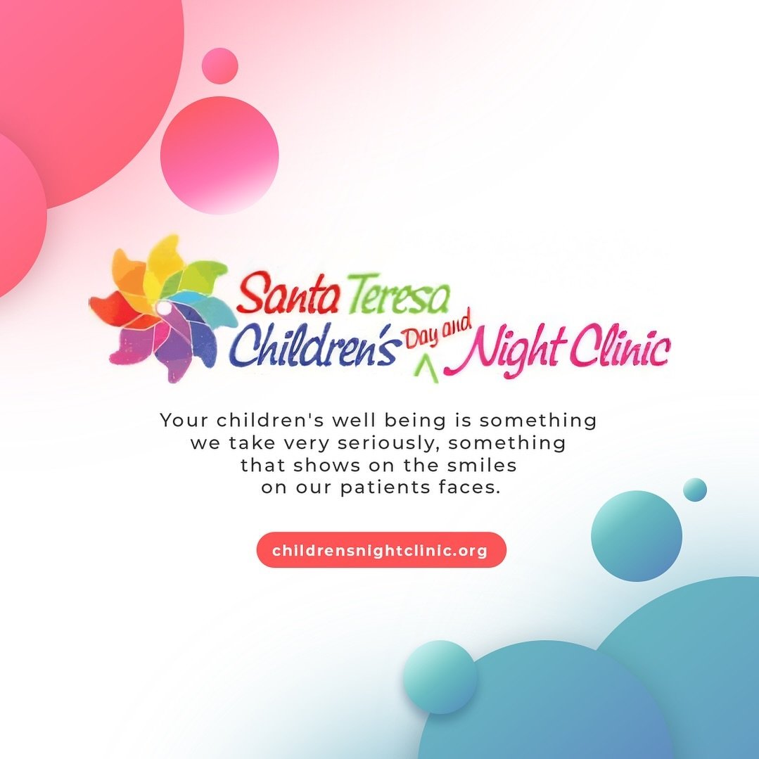 The next feature of our proud sponsors is Santa Teresa Children&rsquo;s Night Clinic!

Santa Teresa Children&rsquo;s Night Clinic is committed to serving the community by providing excellent pediatric medical care. Their goal is to make a difference 