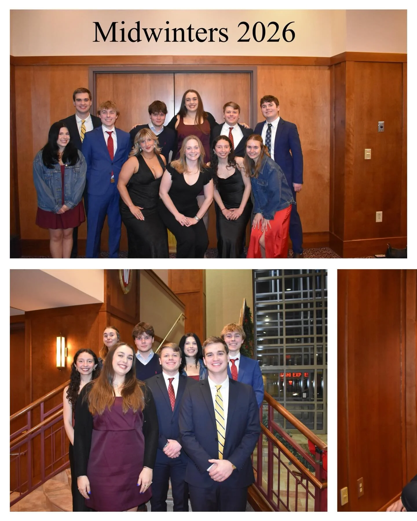 Our new e-board attended MCSA annual midwinters to draft regattas followed by a scrumptious dinner! Special thanks to @wiscosailing for hosting!