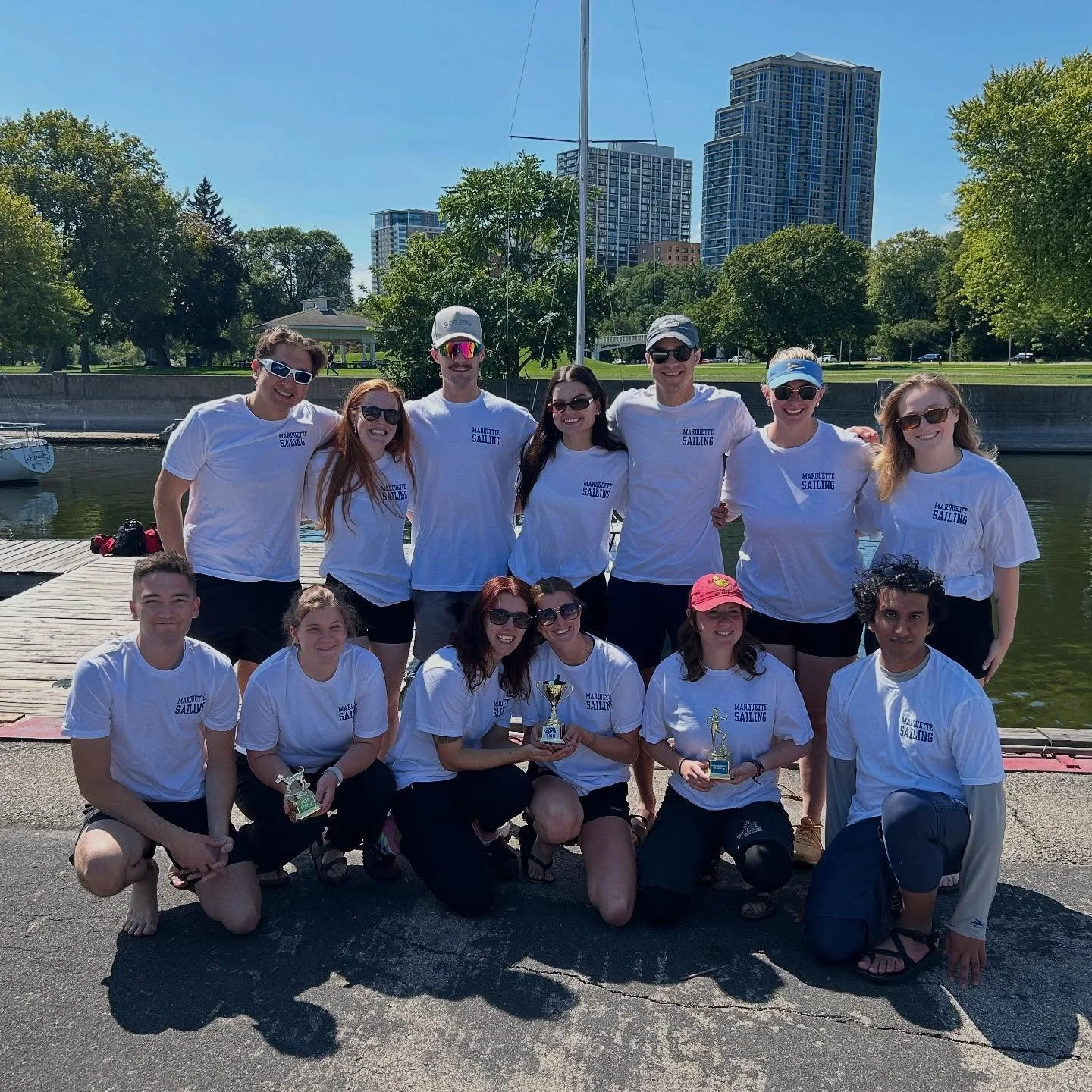 Happy Labor Day Weekend from Marquette Sailing! Here are some pictures from yesterday's Alumni Regatta. Thank you to our alumni for making this event possible and alumni chair Jacob Millman!