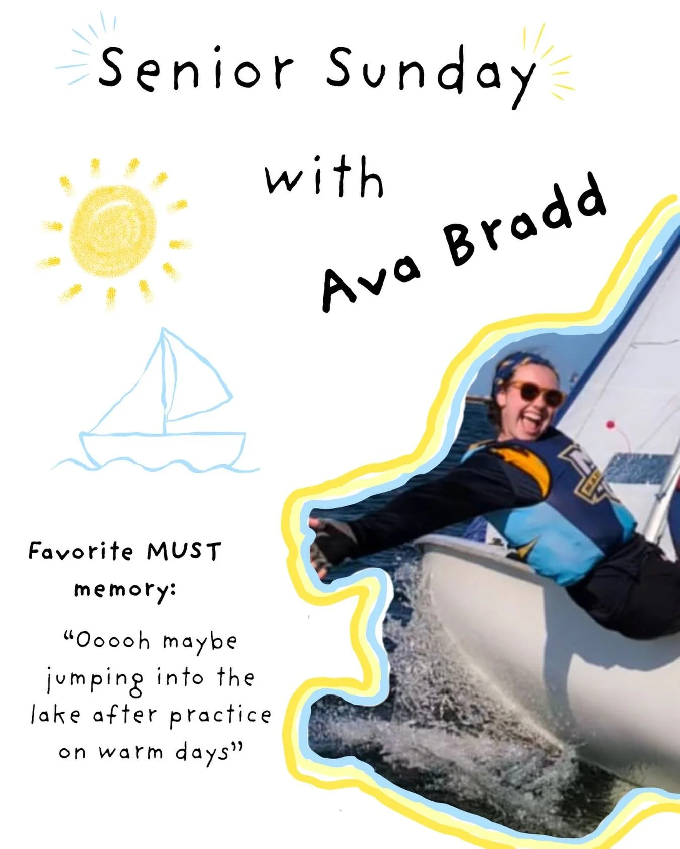 Only good vibes with Ava Bradd! Last semester, Ava graduated early majoring in biomedical science, and is currently finishing her first semester in the DEMSN program at Marquette. In addition to her academic pursuits, she hopes to travel 25 countries