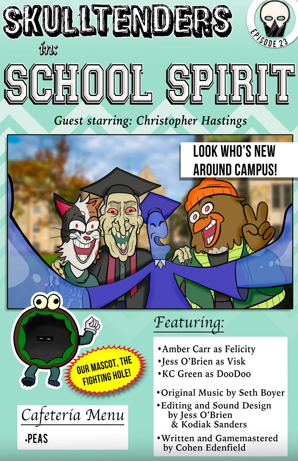 School Spirit (with special guest Chris Hastings) episode artwork