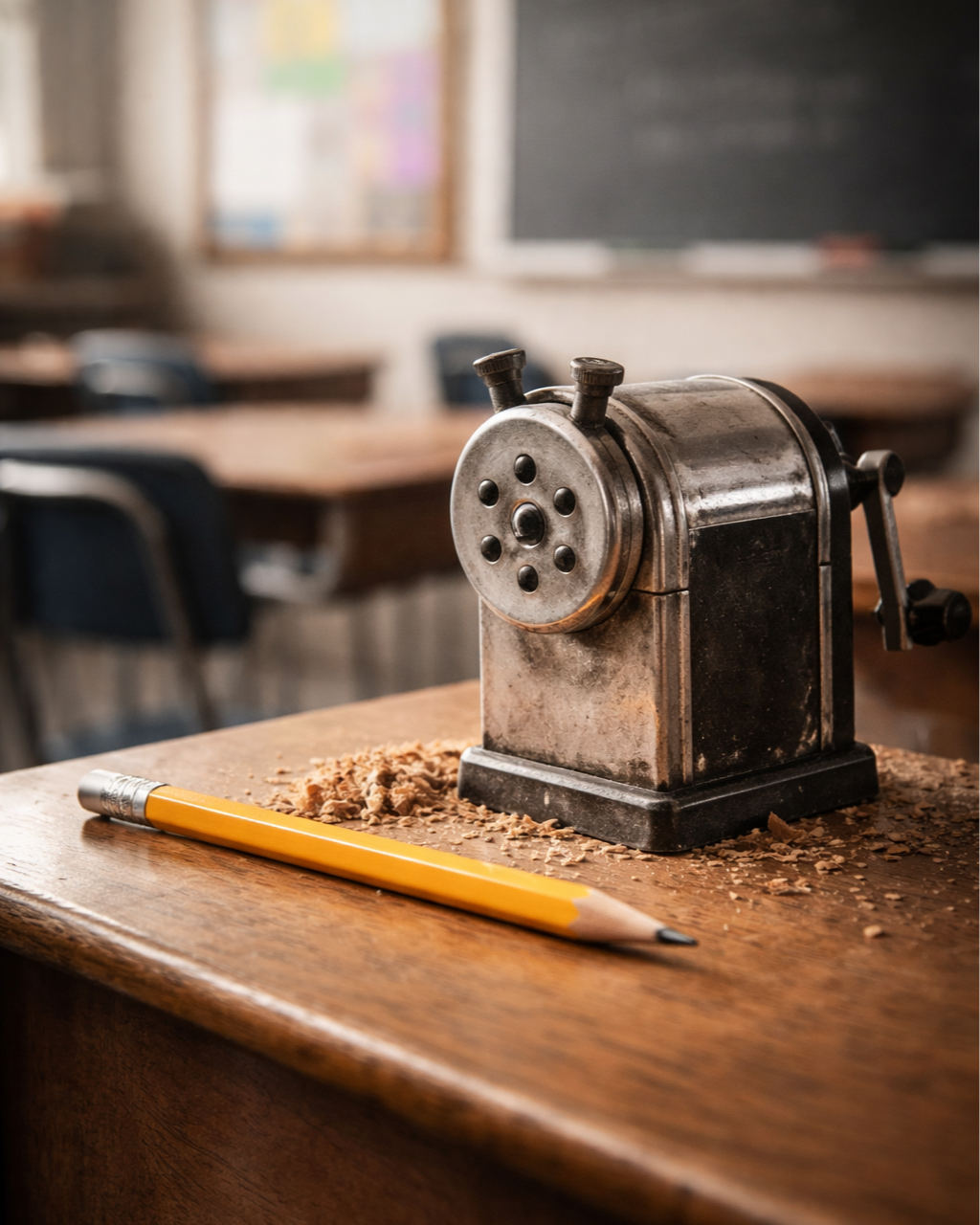 A Pencil is Useless Until it’s Sharpened.