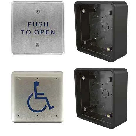 Push Plates — Activated Doors