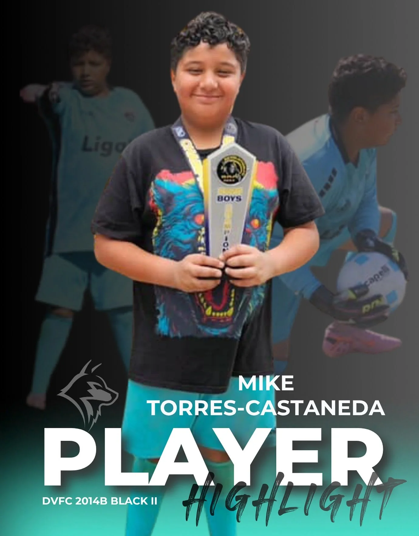 This was Mike&rsquo;s first year ever playing organized soccer &mdash; and from day one at tryouts, we saw something special.

In his debut tournament, he racked up 16+ saves on the first day alone and has since grown into a vocal, confident leader a