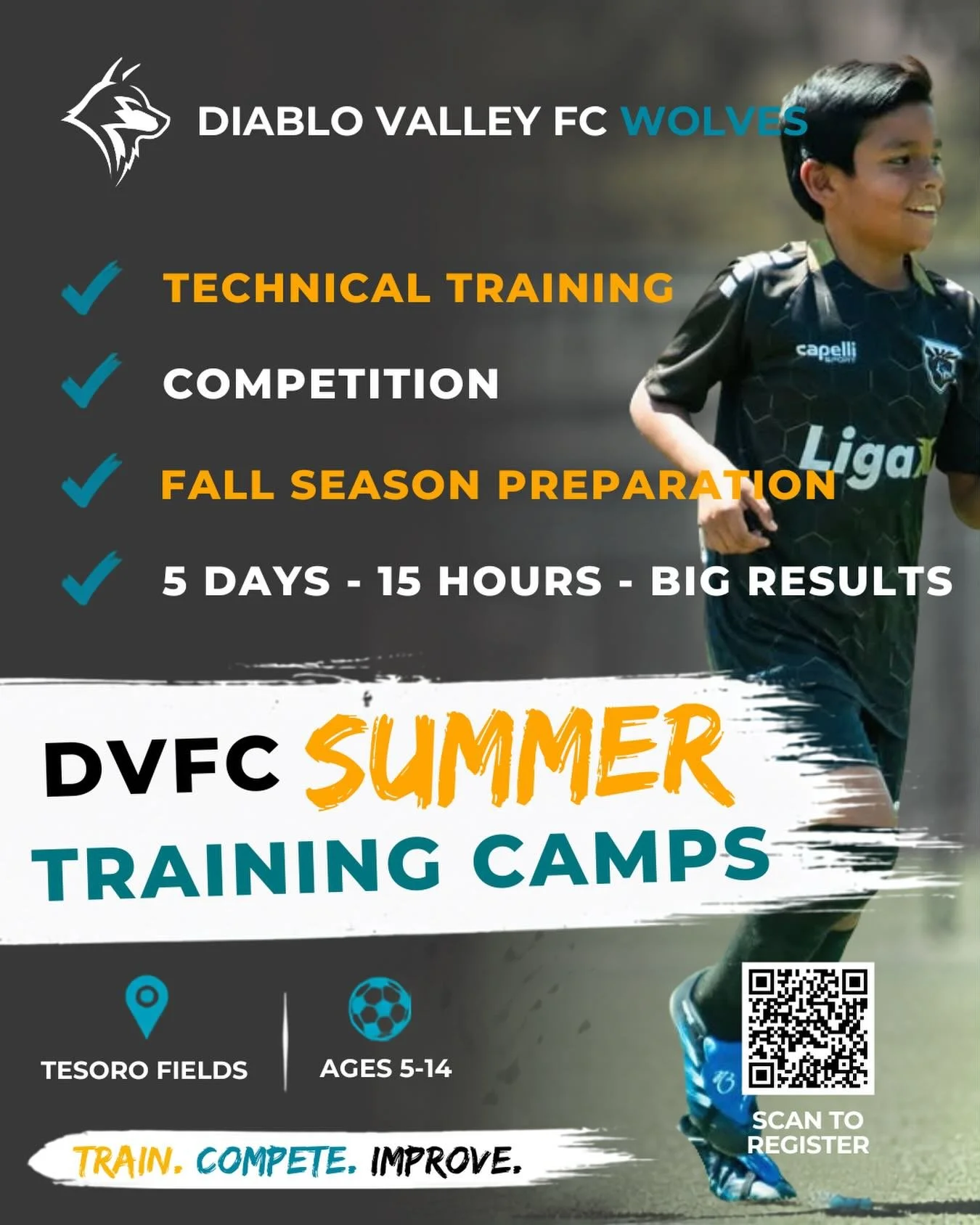 At DVFC, we&rsquo;re not just filling time between seasons. We&rsquo;re helping players prepare for what&rsquo;s next.

Our Summer Training Camps are designed for players who want to improve their skills, build confidence, and return to their teams r