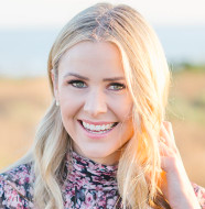 smiling headshot of interior designer Lindye Galloway