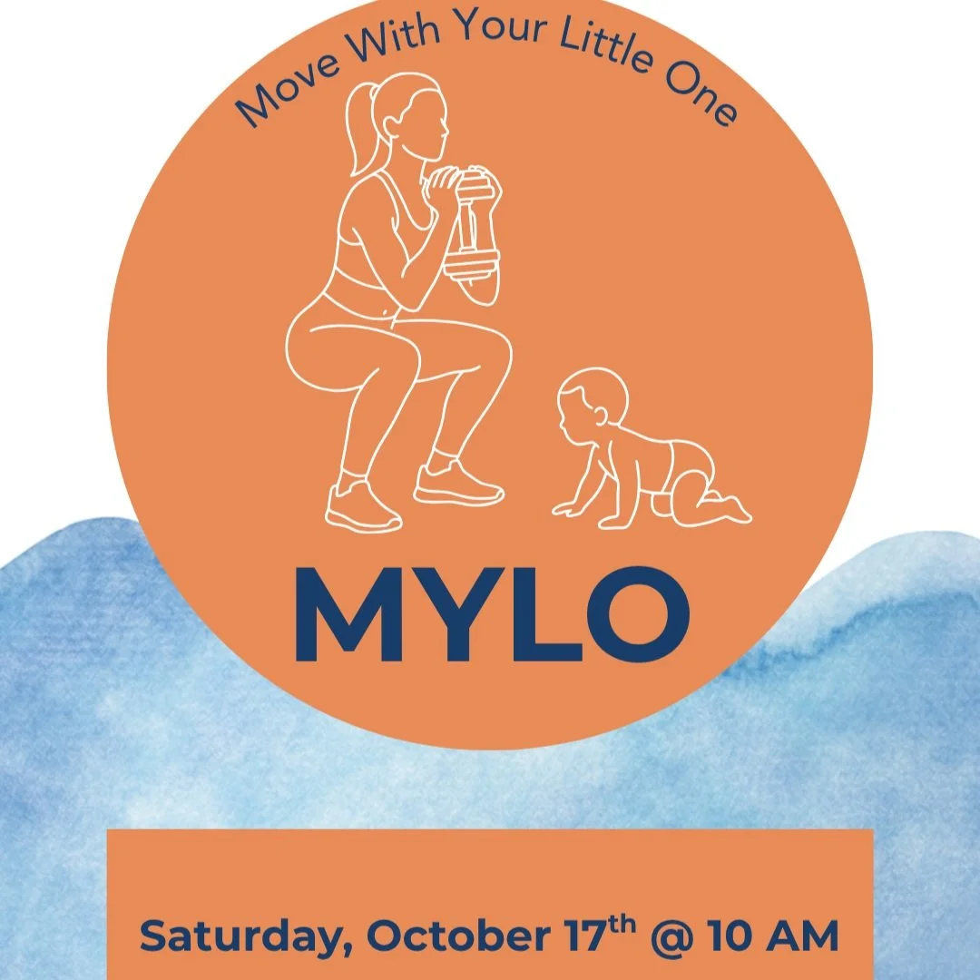 MYLO (Move with Your Little One) is this Saturday, October 17th at 10 AM!

Here are the details:
⏰When: Every other Saturday
✅ October 17th
✅ October 31st
✅ November 14th
✅ November 28th
✅ December 12th
✅ December 19th**

📍Where: Ridgeline Fitness 4