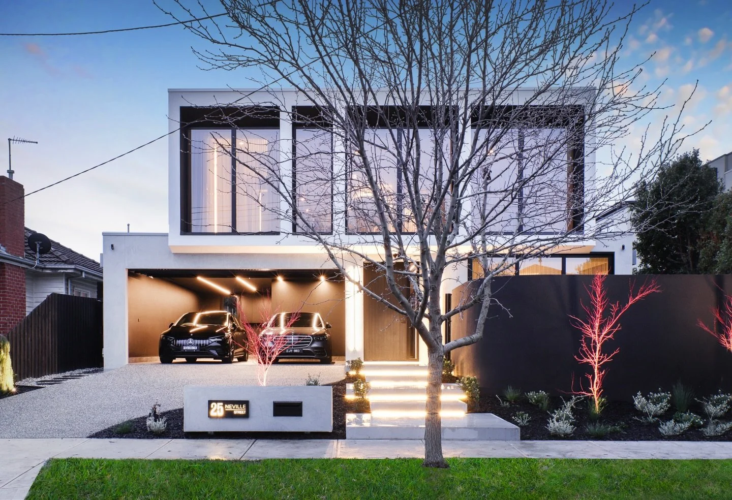 Project BORDEAUX. Bold from the street, with clean lines and strong contrast, then refined the moment you walk inside.